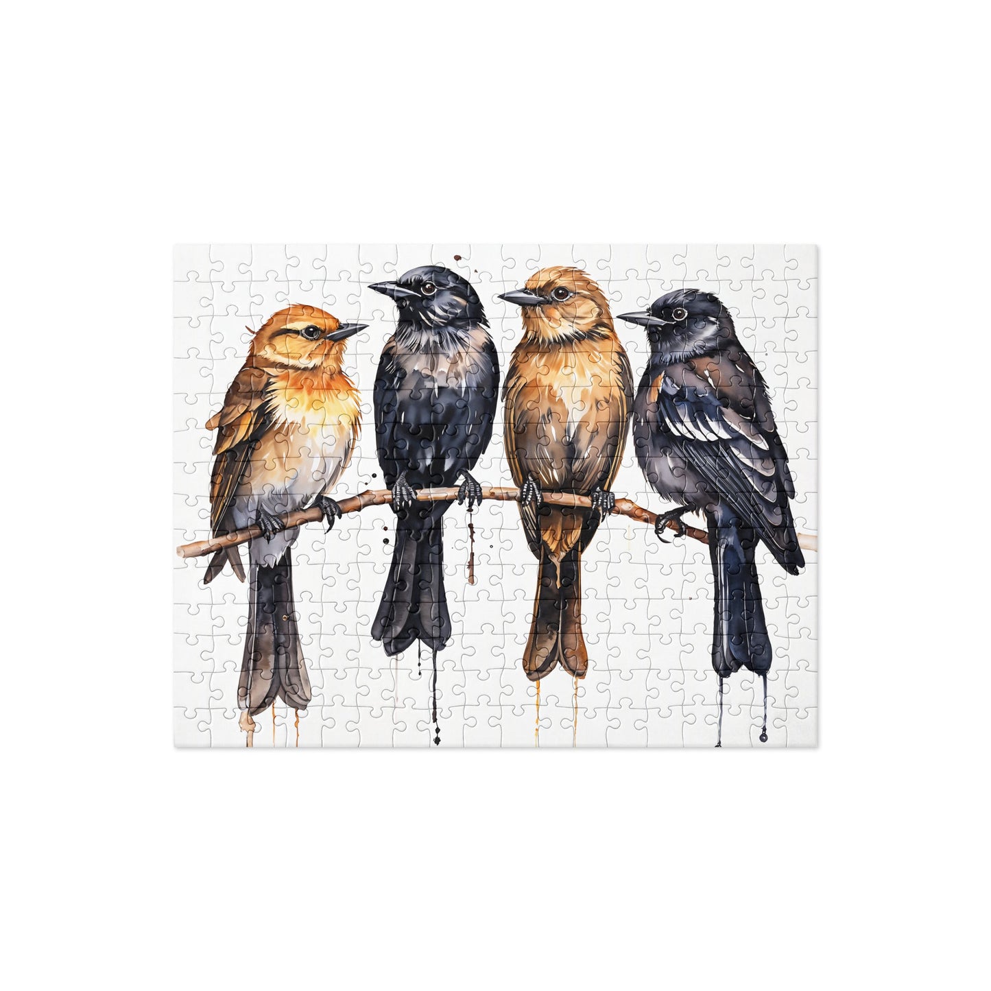 Birds Watercolor Art Jigsaw Puzzle - Puzzle - Discovery Co.