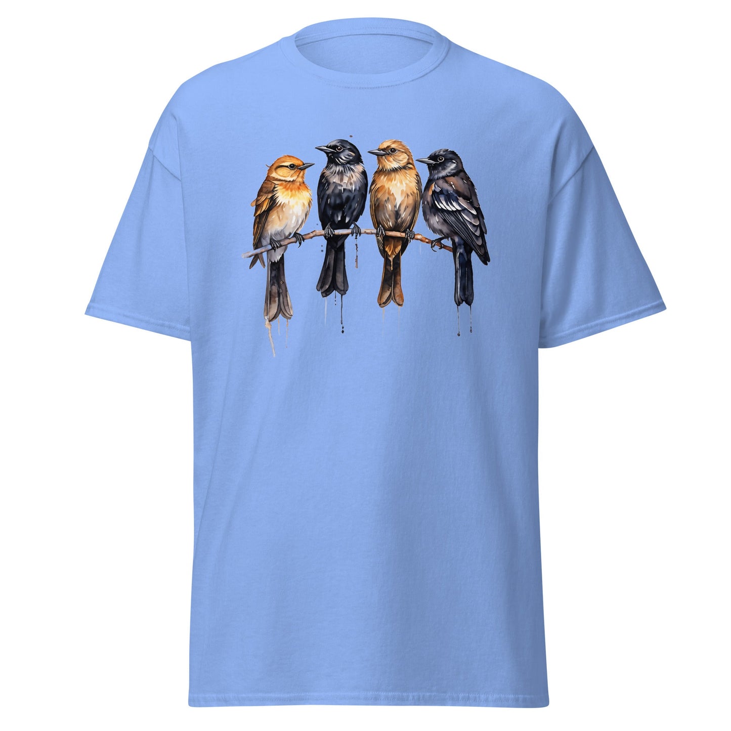 Birds Watercolor Art Women's (Unisex) Classic Tee - Women's Shirts - Discovery Co.
