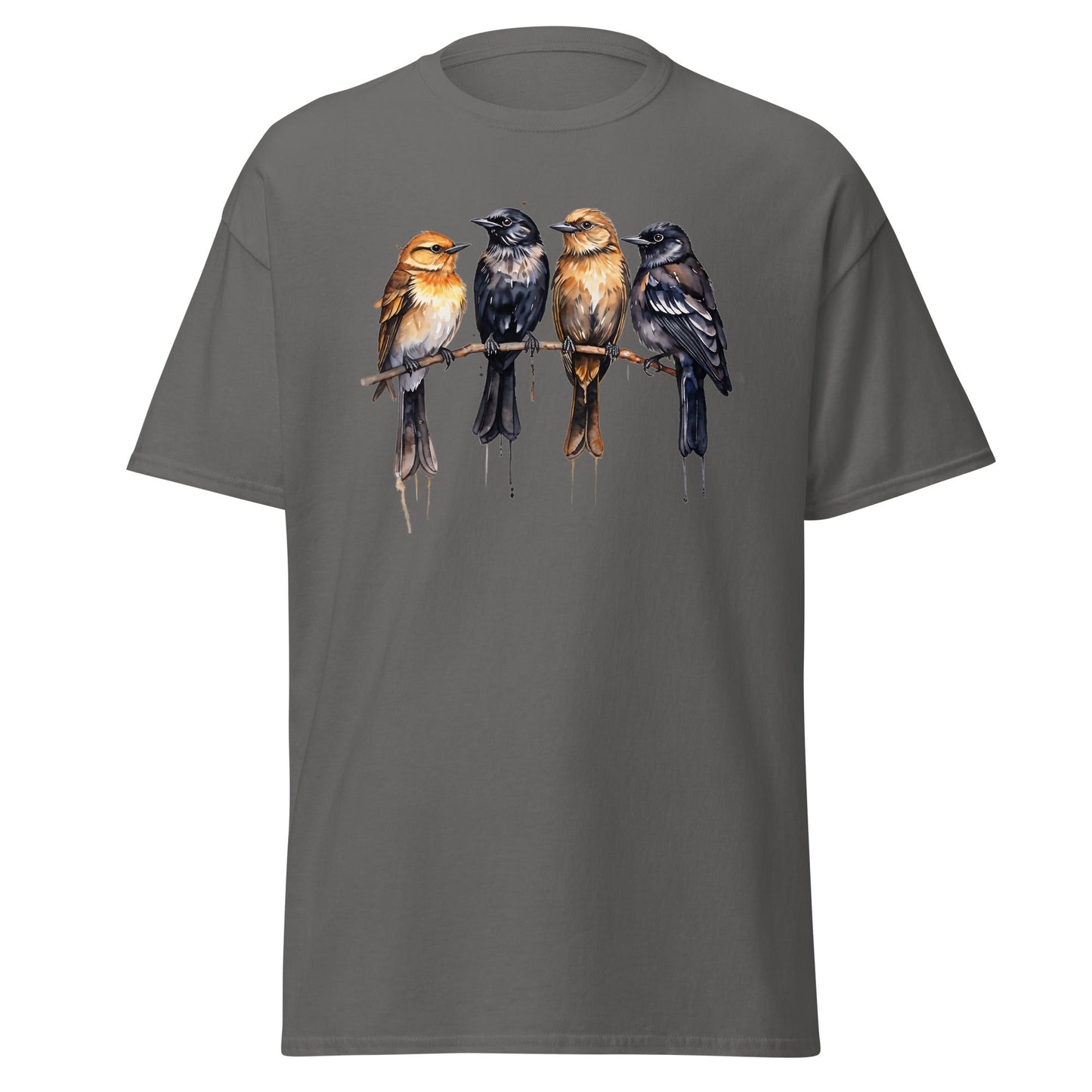 Birds Watercolor Art Women's (Unisex) Classic Tee - Women's Shirts - Discovery Co.