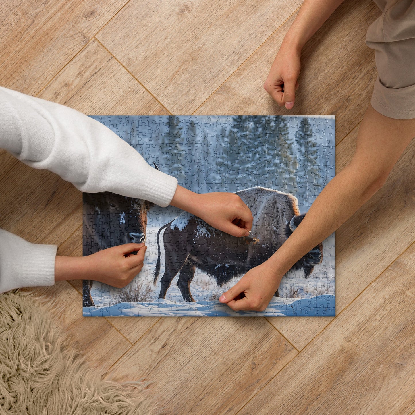 Bison Jigsaw Puzzle - Puzzle - Discovery Co.