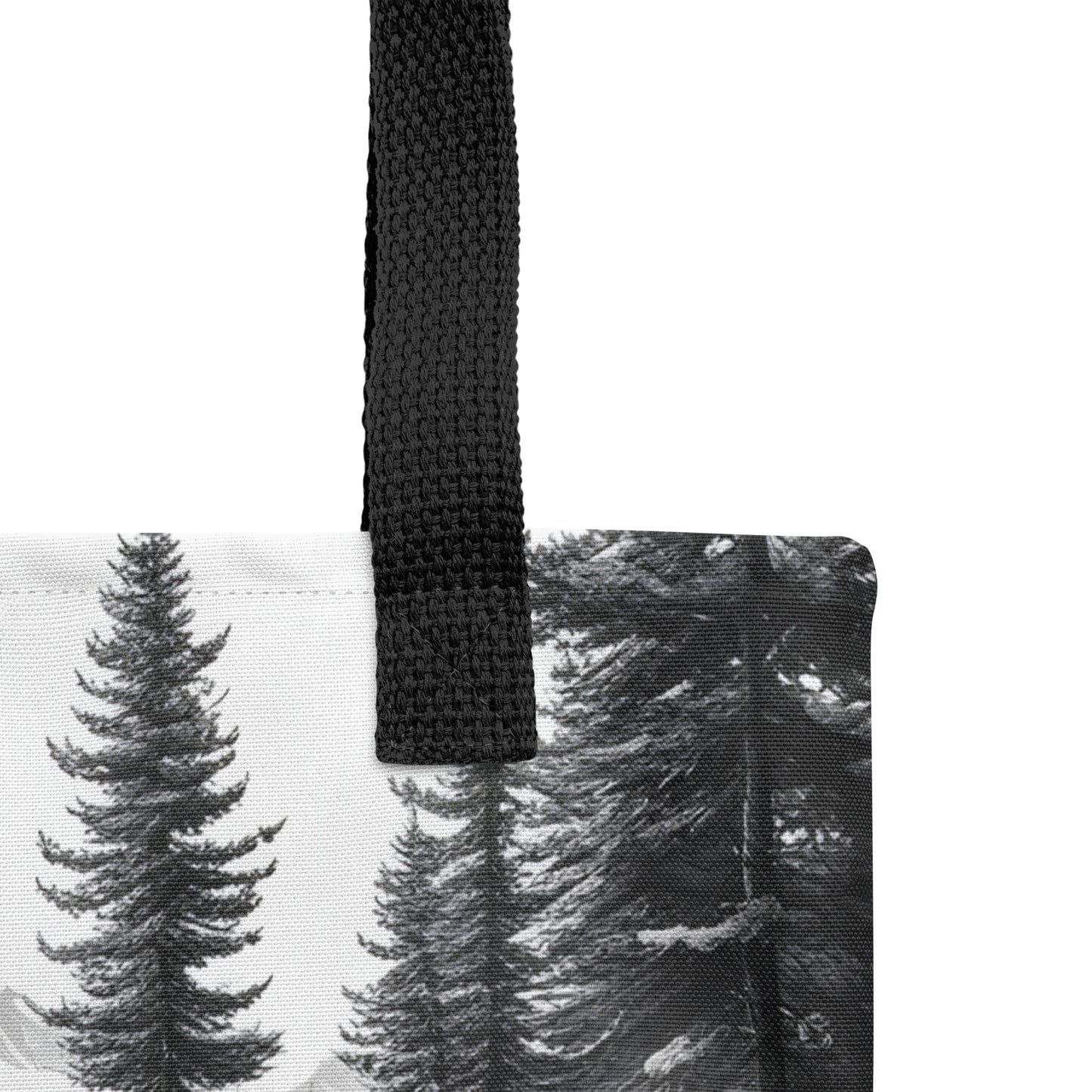 Black And White Bear Tote Bag - Tote Bags - Discovery Co.