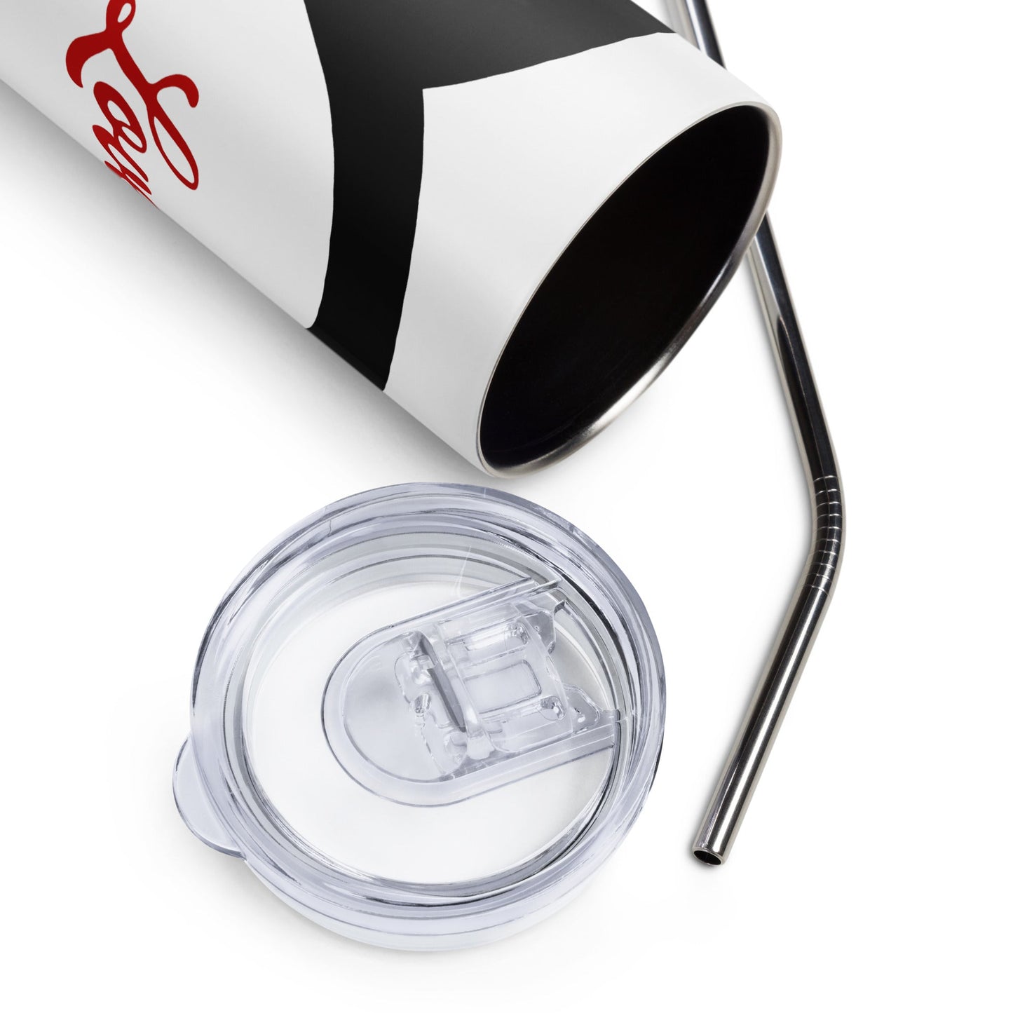 Black Bird Heartbeat Stainless Steel Tumbler - Steel Tumbler - Discovery Co.