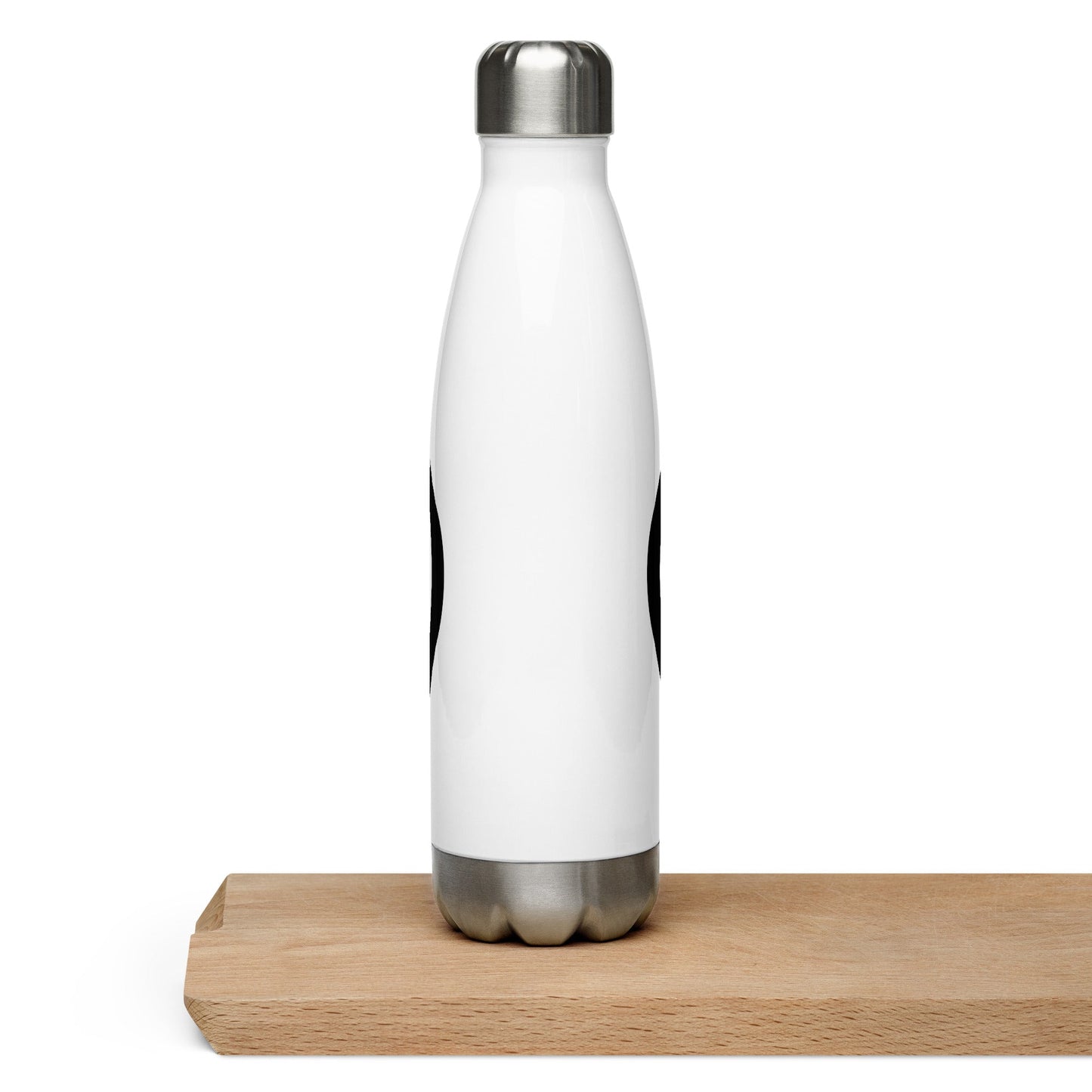 Black Bird Heartbeat Stainless Steel Water Bottle - Stainless Steel Water Bottle - Discovery Co.
