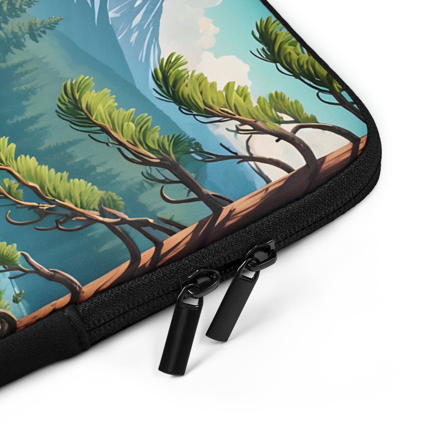 Black Seal On A Rock Laptop Sleeve - Laptop Cases - Discovery Co.
