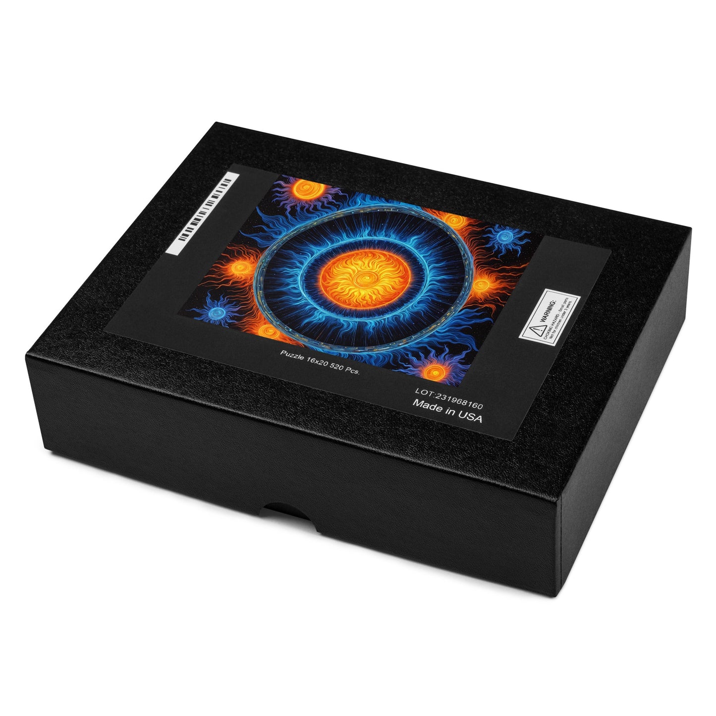 Blue And Orange Sun Jigsaw Puzzle - Puzzle - Discovery Co.