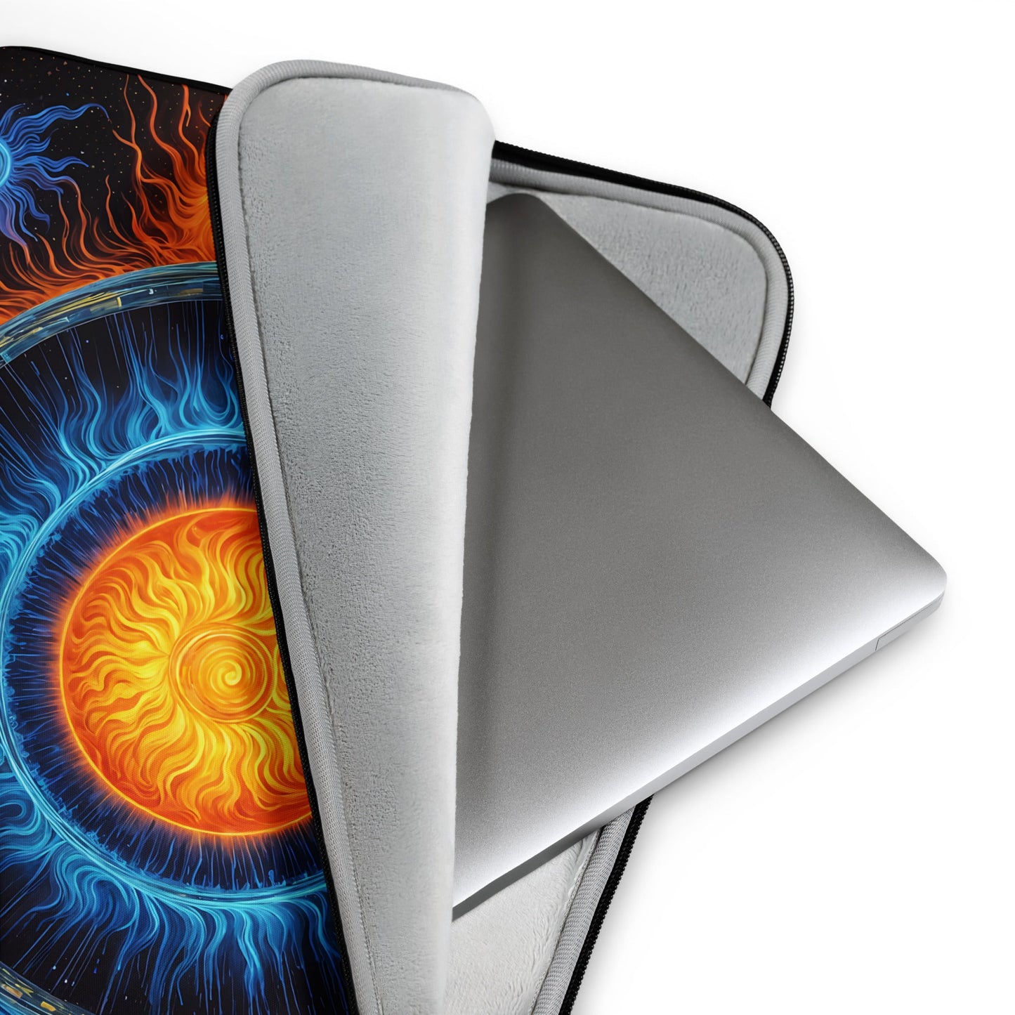Blue And Orange Suns Laptop Sleeve - Laptop Cases - Discovery Co.