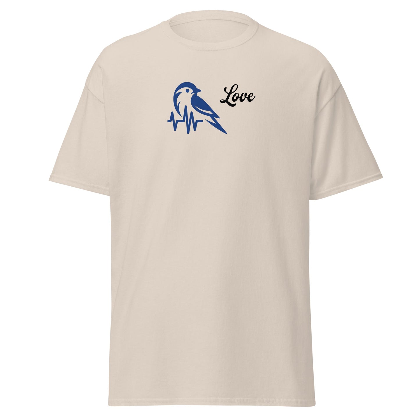 Blue Bird Heartbeat Women's (Unisex) Classic Tee - Women's Shirts - Discovery Co.