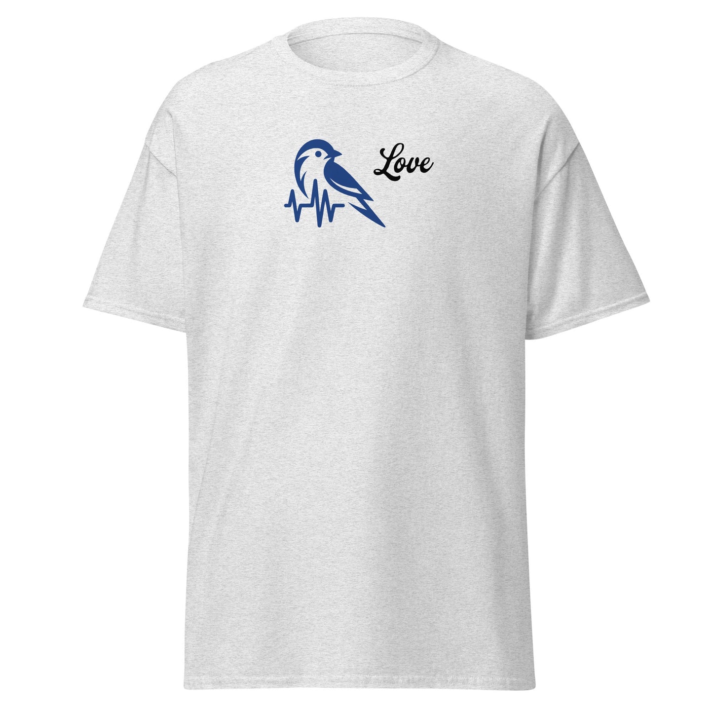 Blue Bird Heartbeat Women's (Unisex) Classic Tee - Women's Shirts - Discovery Co.