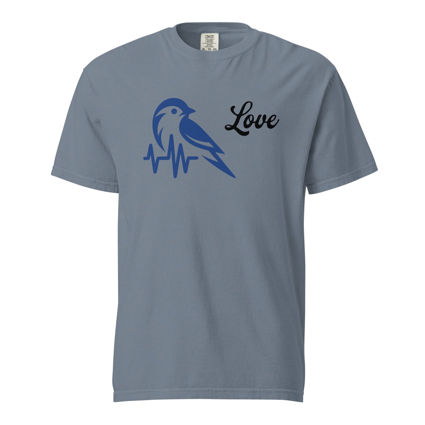 Blue Bird Heartbeat Women's (Unisex) Premium Tee - Women's Shirts - Discovery Co.