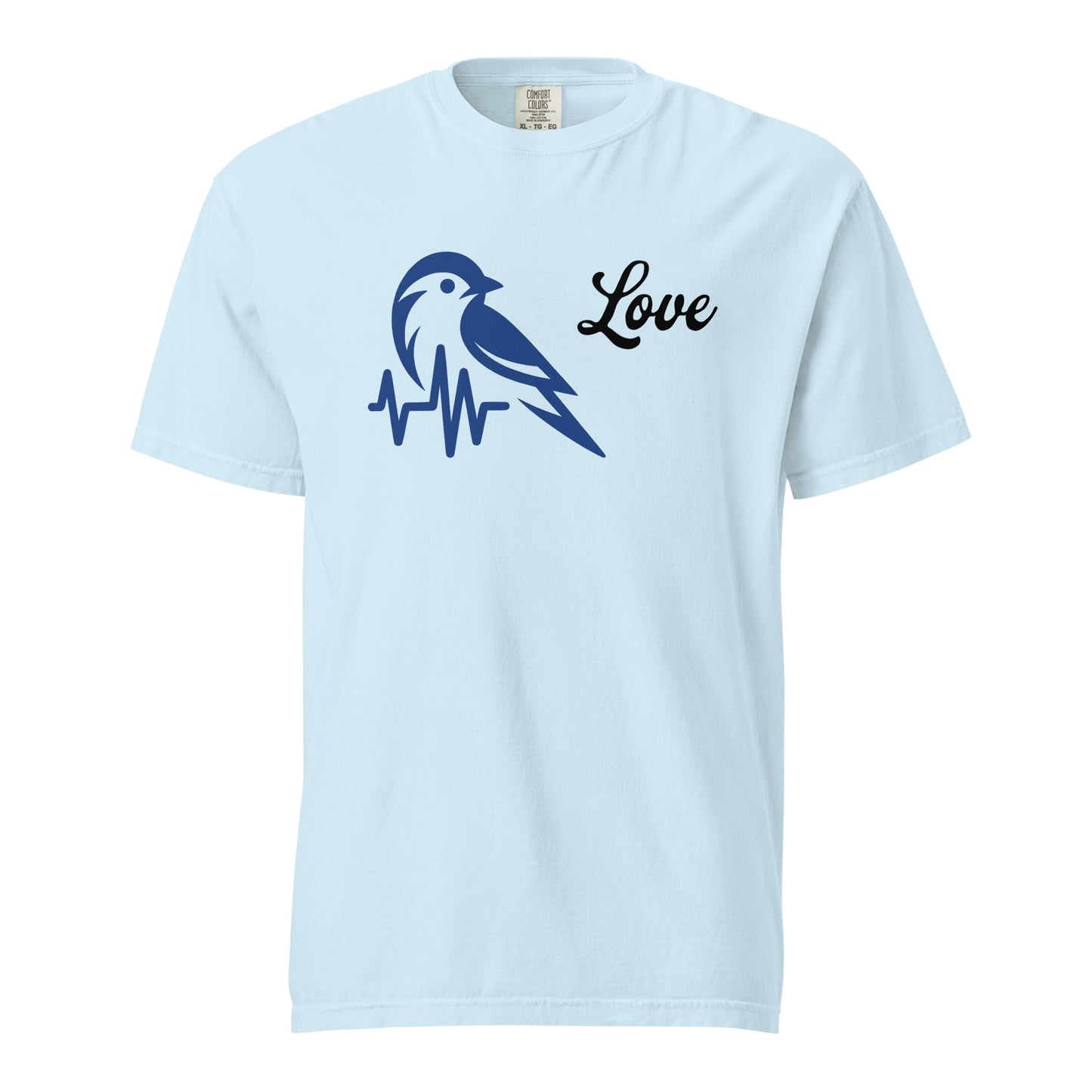 Blue Bird Heartbeat Women's (Unisex) Premium Tee - Women's Shirts - Discovery Co.