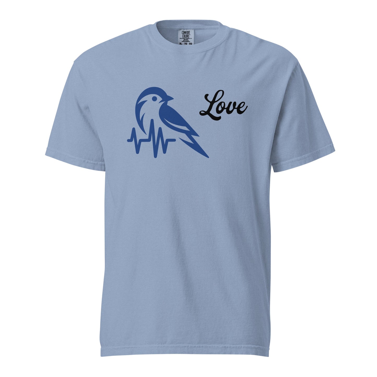 Blue Bird Heartbeat Women's (Unisex) Premium Tee - Women's Shirts - Discovery Co.