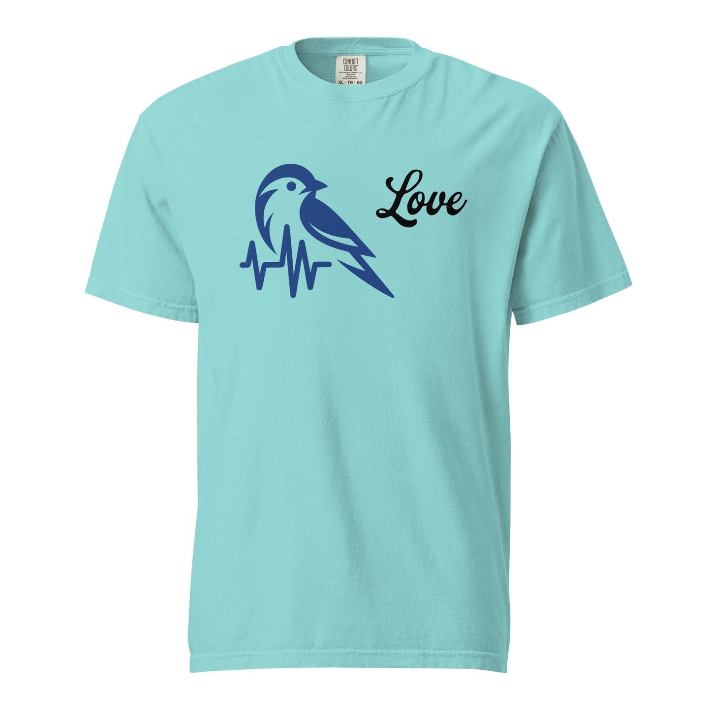 Blue Bird Heartbeat Women's (Unisex) Premium Tee - Women's Shirts - Discovery Co.