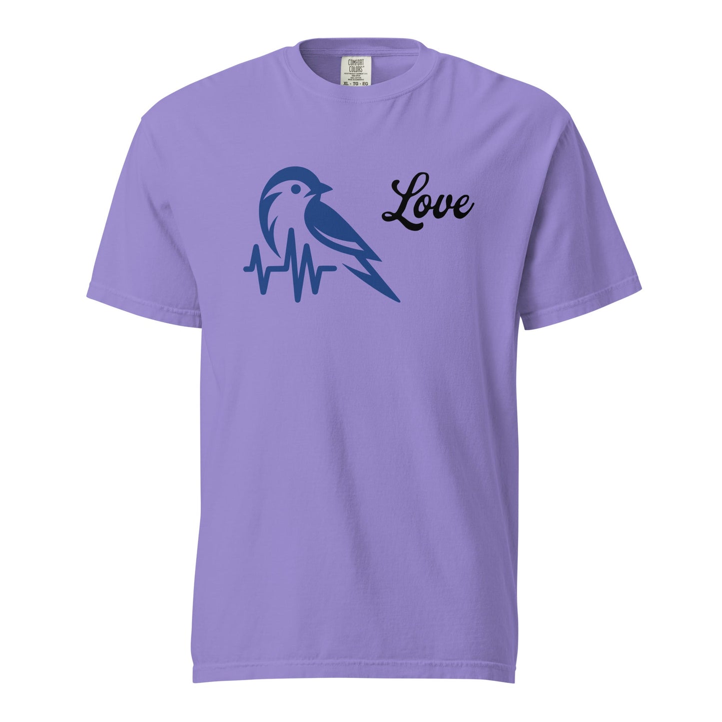 Blue Bird Heartbeat Women's (Unisex) Premium Tee - Women's Shirts - Discovery Co.