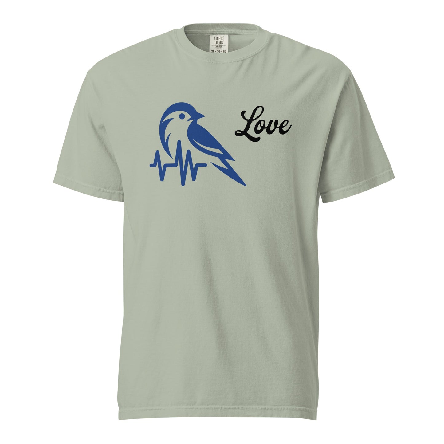 Blue Bird Heartbeat Women's (Unisex) Premium Tee - Women's Shirts - Discovery Co.