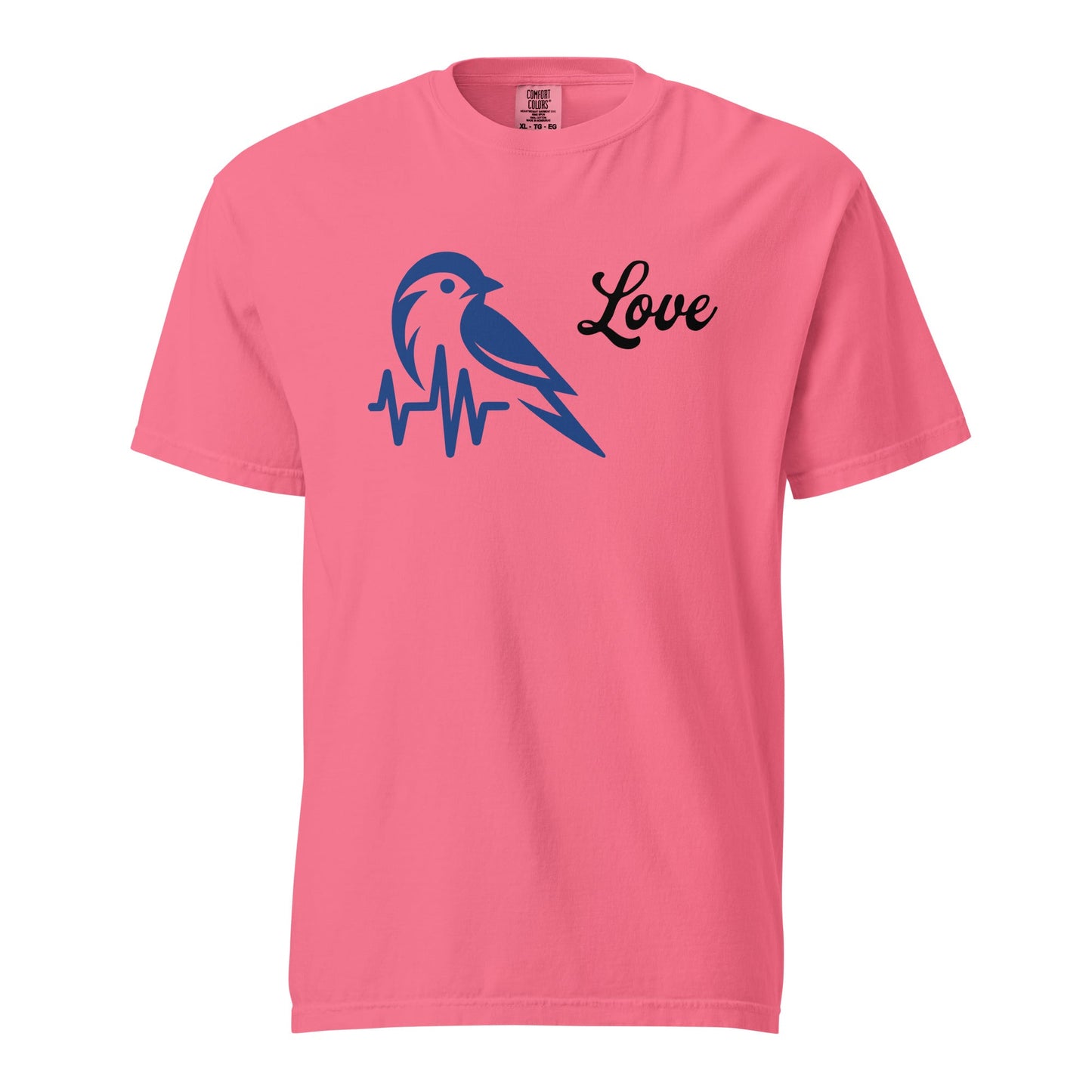 Blue Bird Heartbeat Women's (Unisex) Premium Tee - Women's Shirts - Discovery Co.