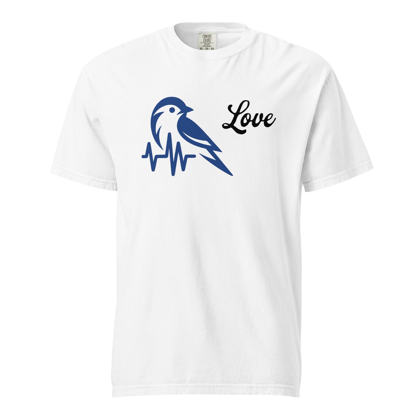 Blue Bird Heartbeat Women's (Unisex) Premium Tee - Women's Shirts - Discovery Co.