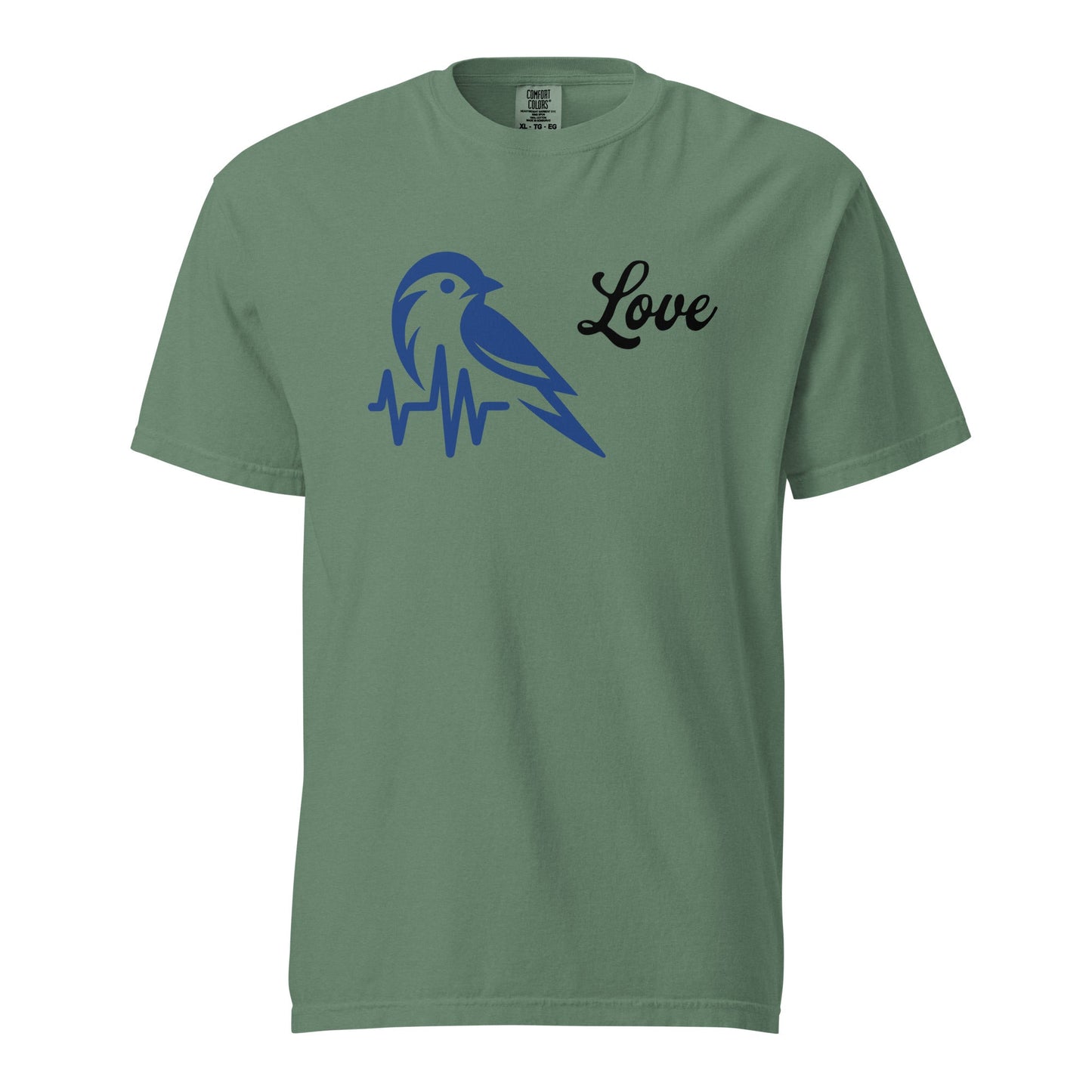 Blue Bird Heartbeat Women's (Unisex) Premium Tee - Women's Shirts - Discovery Co.