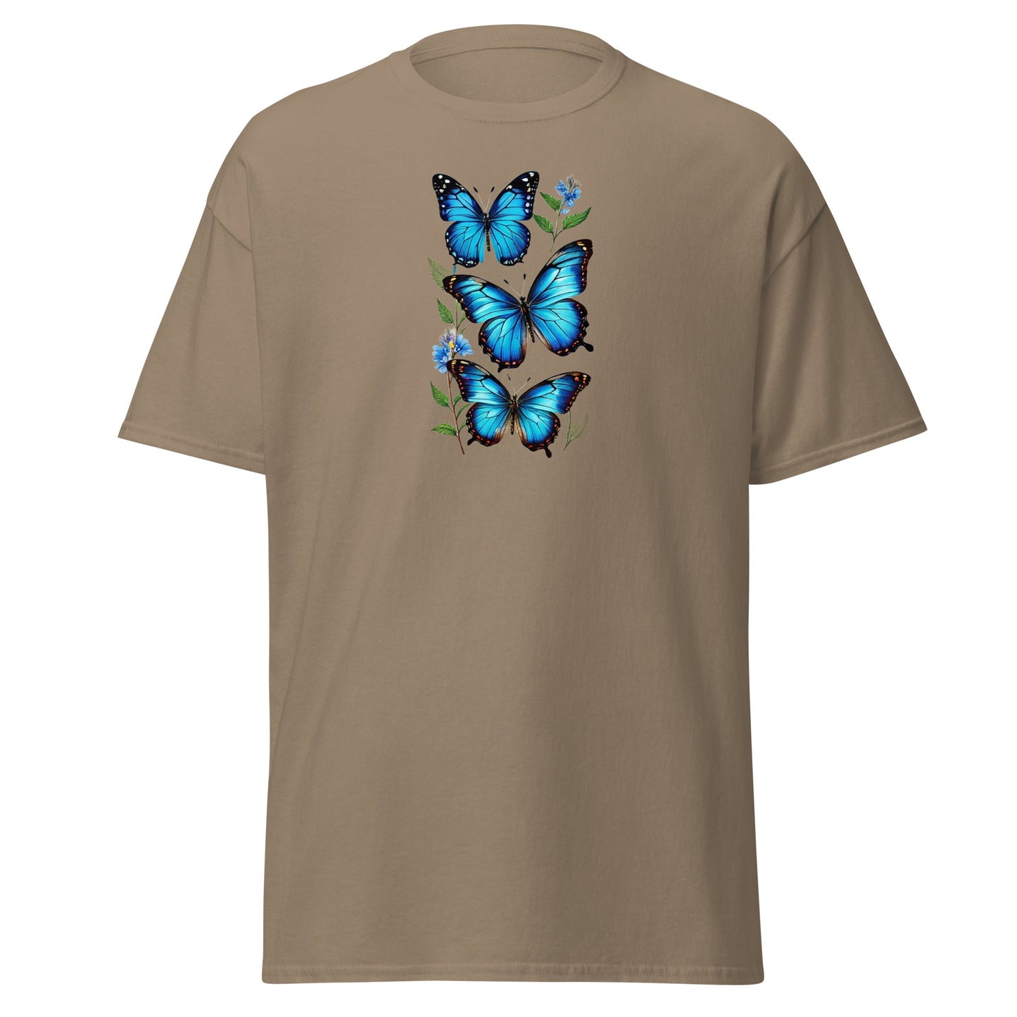 Blue Butterflies Women's (Unisex) Classic Tee - Women's Shirts - Discovery Co.