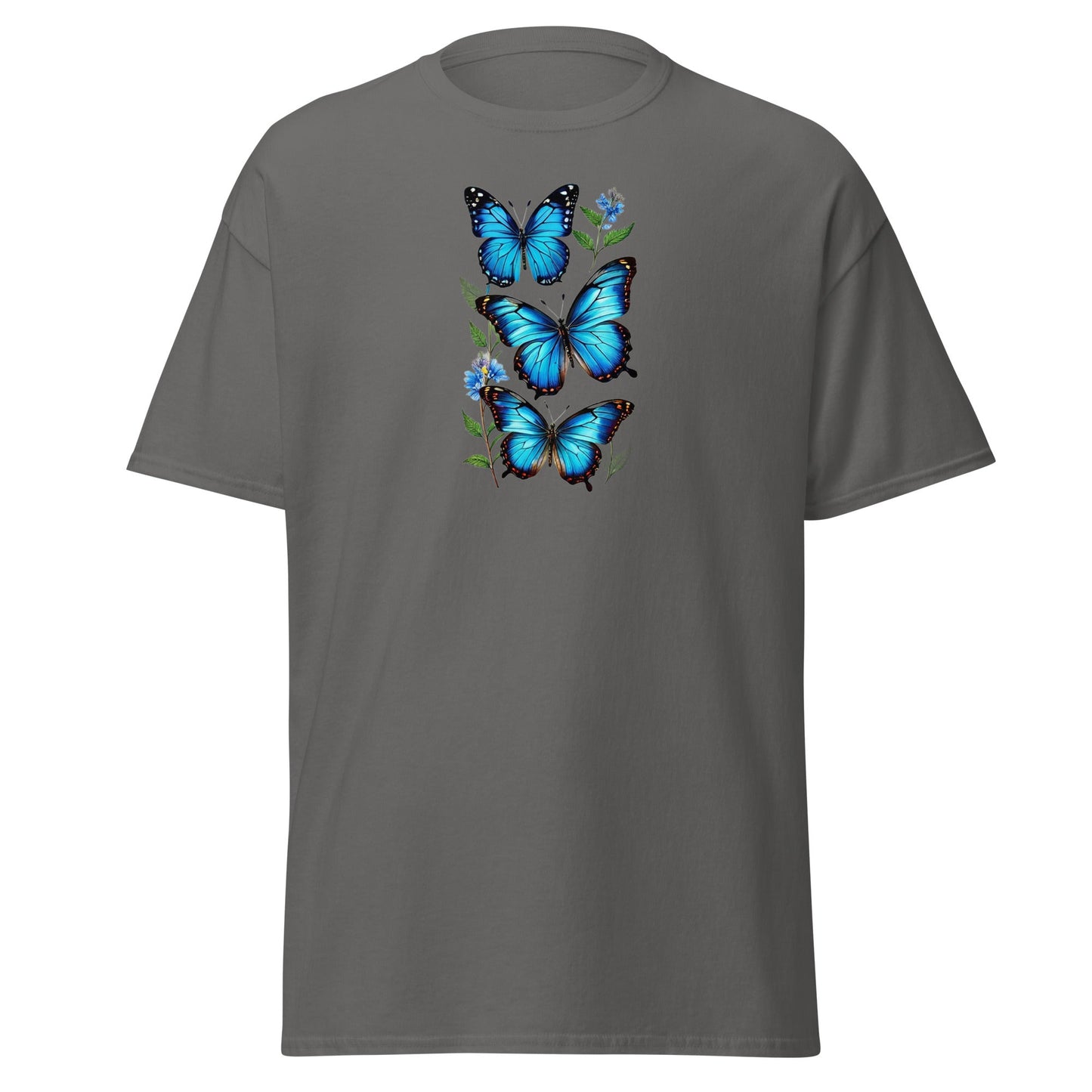 Blue Butterflies Women's (Unisex) Classic Tee - Women's Shirts - Discovery Co.