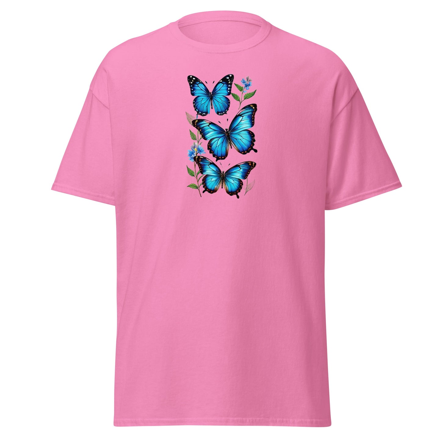 Blue Butterflies Women's (Unisex) Classic Tee - Women's Shirts - Discovery Co.