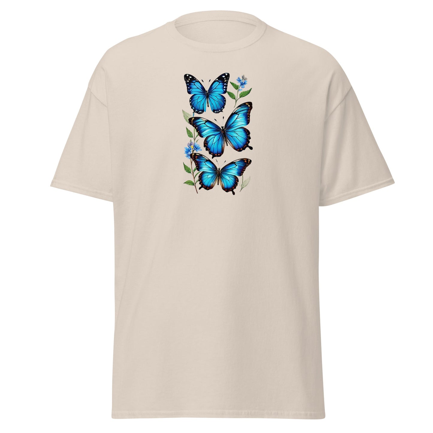 Blue Butterflies Women's (Unisex) Classic Tee - Women's Shirts - Discovery Co.