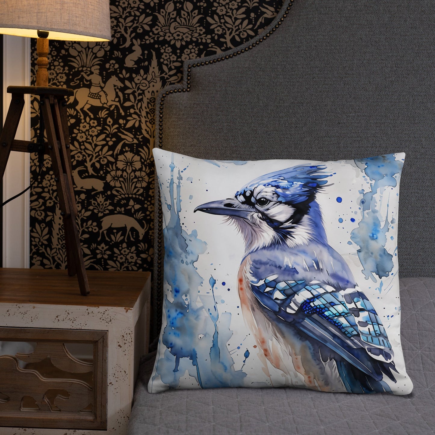 Blue Jay Basic Pillow - Pillows - Discovery Co.