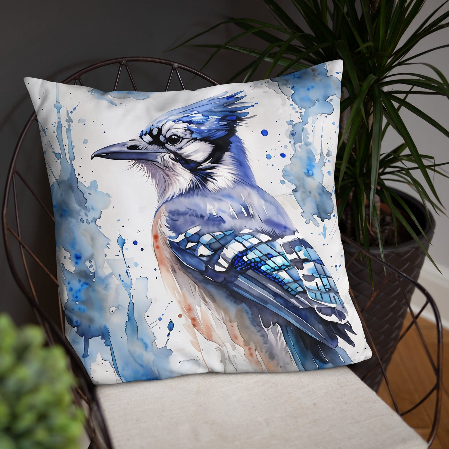 Blue Jay Basic Pillow - Pillows - Discovery Co.