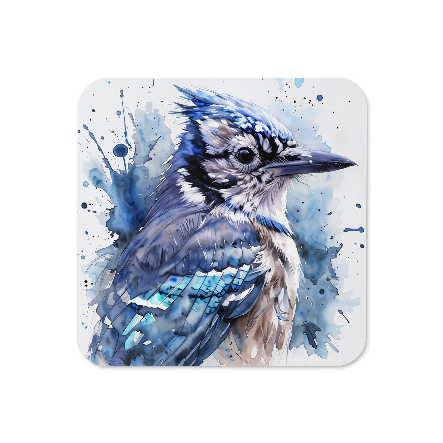 Blue jay Cork - Back Coaster - Coasters - Discovery Co.