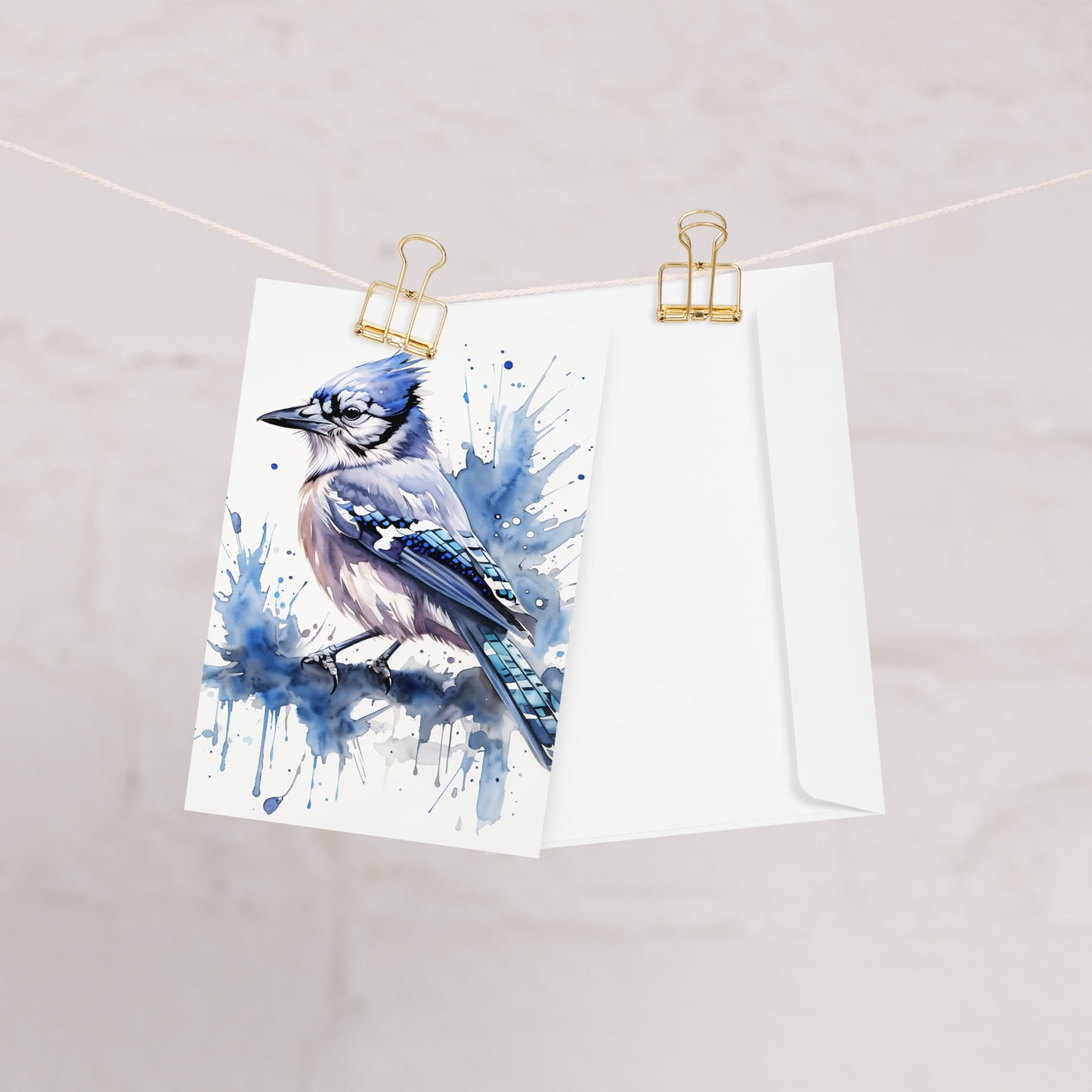 Blue Jay II Greeting Card - Greeting Card - Discovery Co.