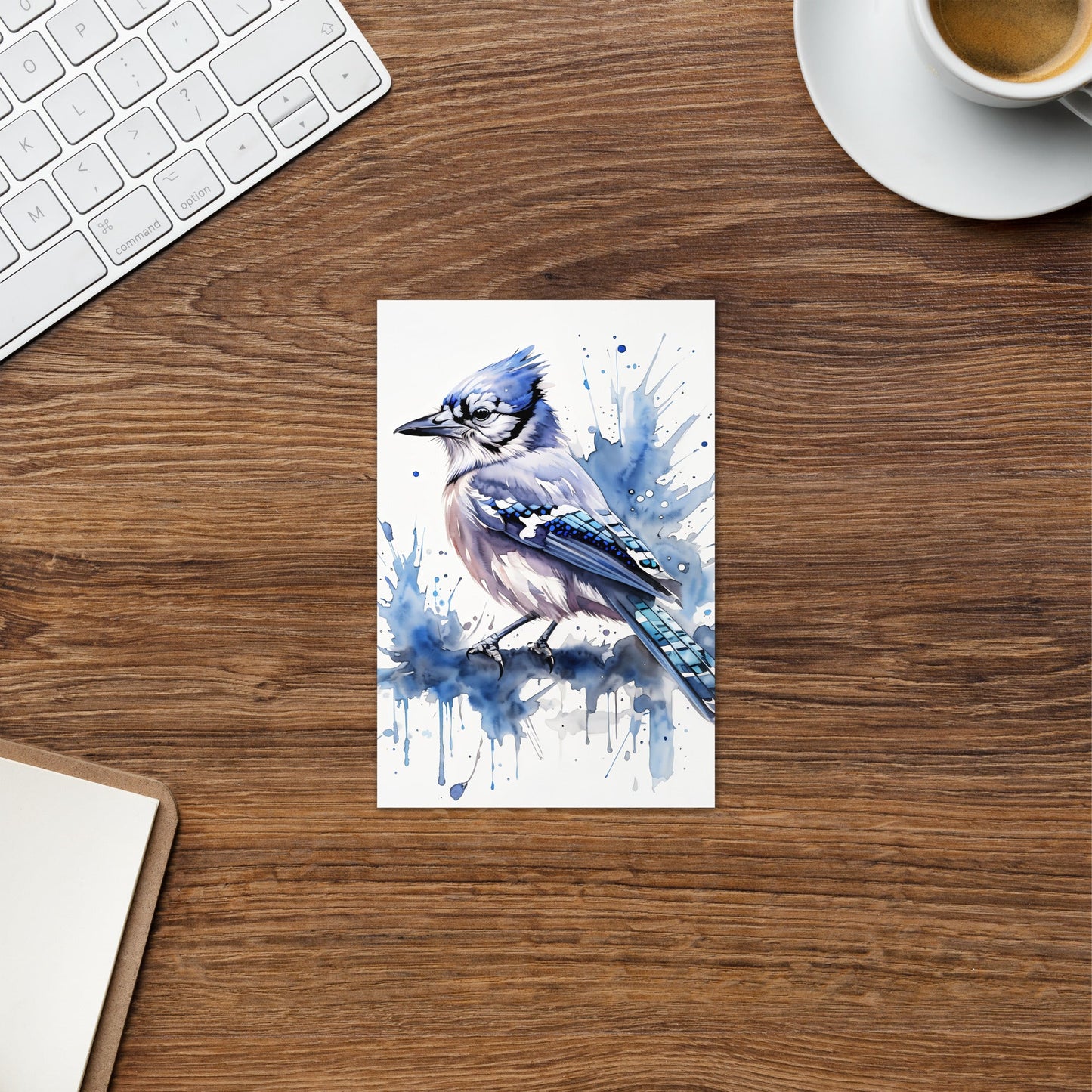 Blue Jay II Greeting Card - Greeting Card - Discovery Co.