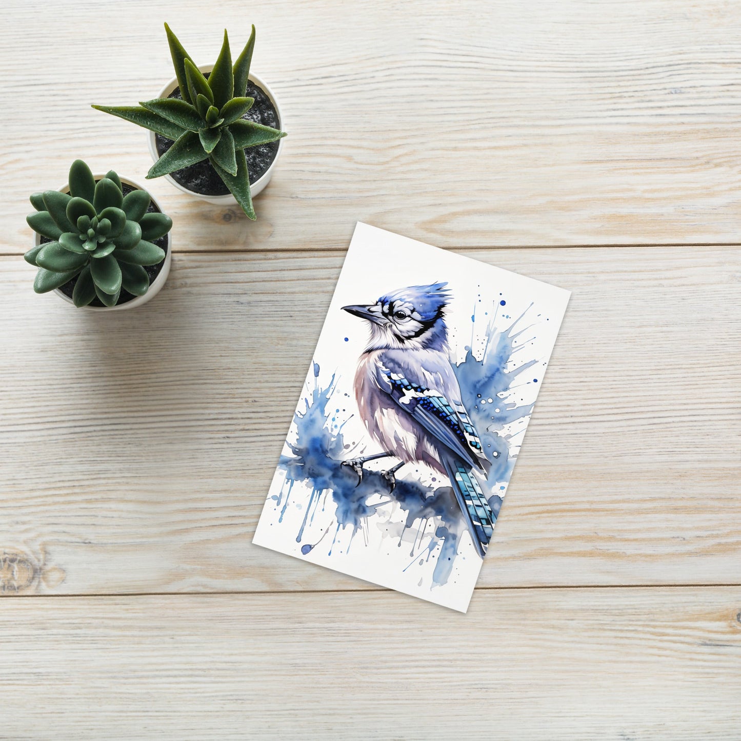 Blue Jay II Greeting Card - Greeting Card - Discovery Co.
