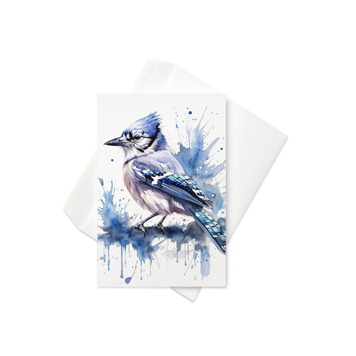 Blue Jay II Greeting Card - Greeting Card - Discovery Co.