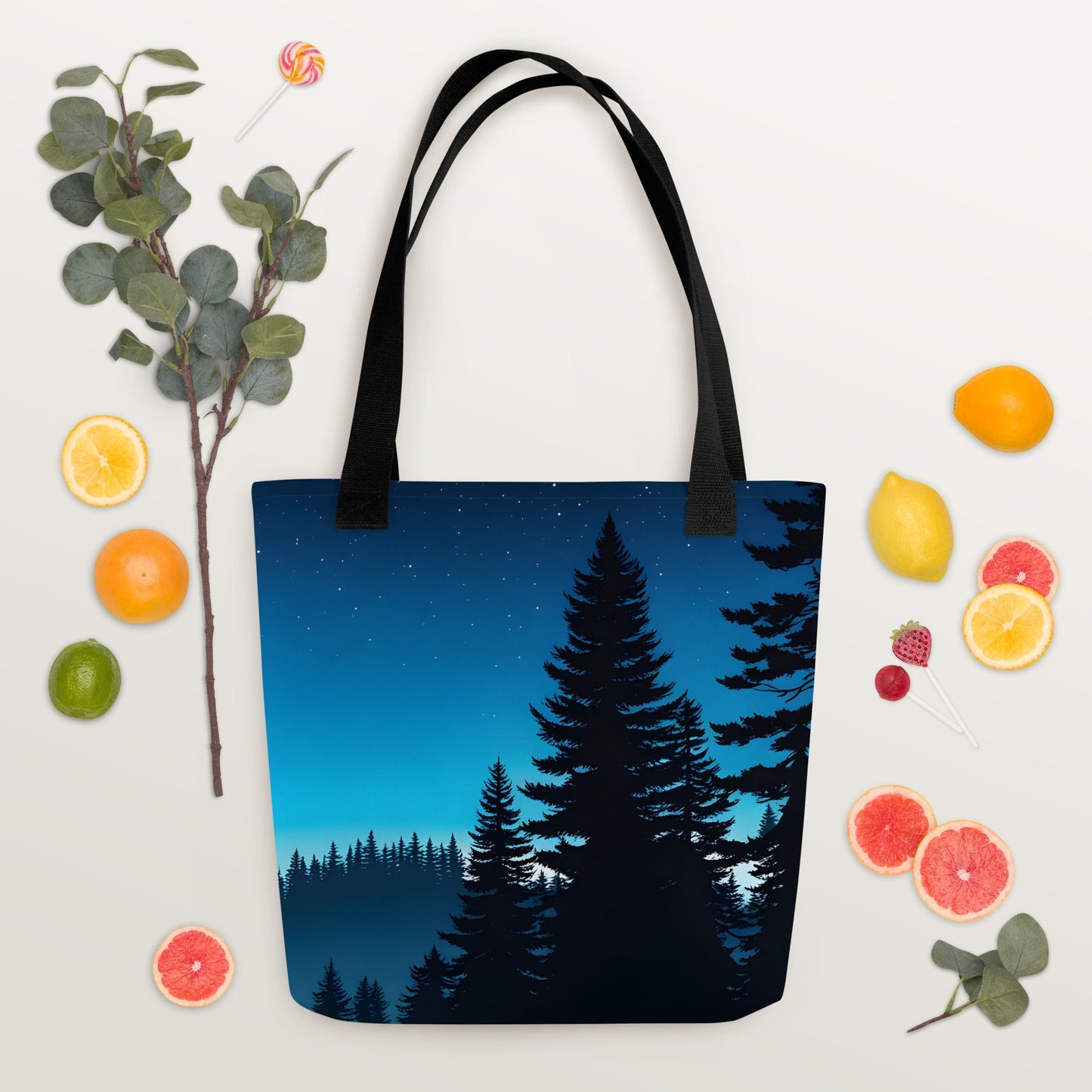 Blue Night Sky Tote Bag - Tote Bags - Discovery Co.