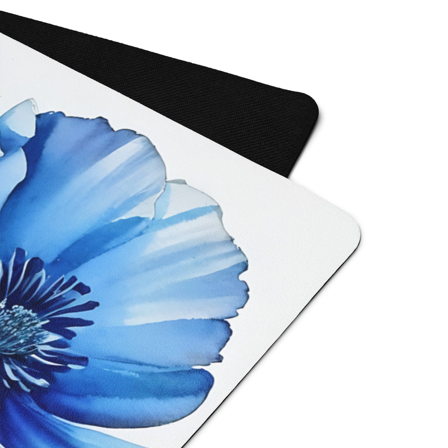 Blue Poppies II Yoga Mat - Yoga Mat - Discovery Co.