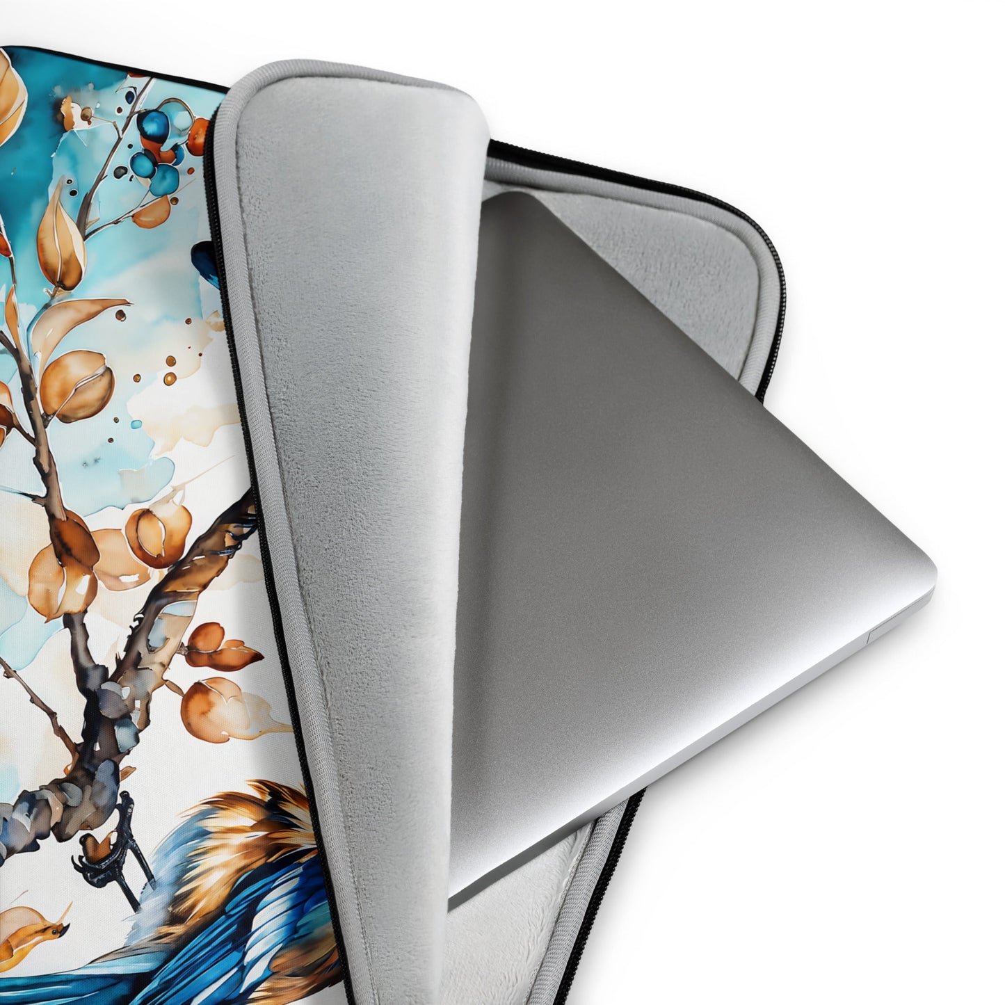 Blue Watercolor Birds Laptop Sleeve - Laptop Cases - Discovery Co.