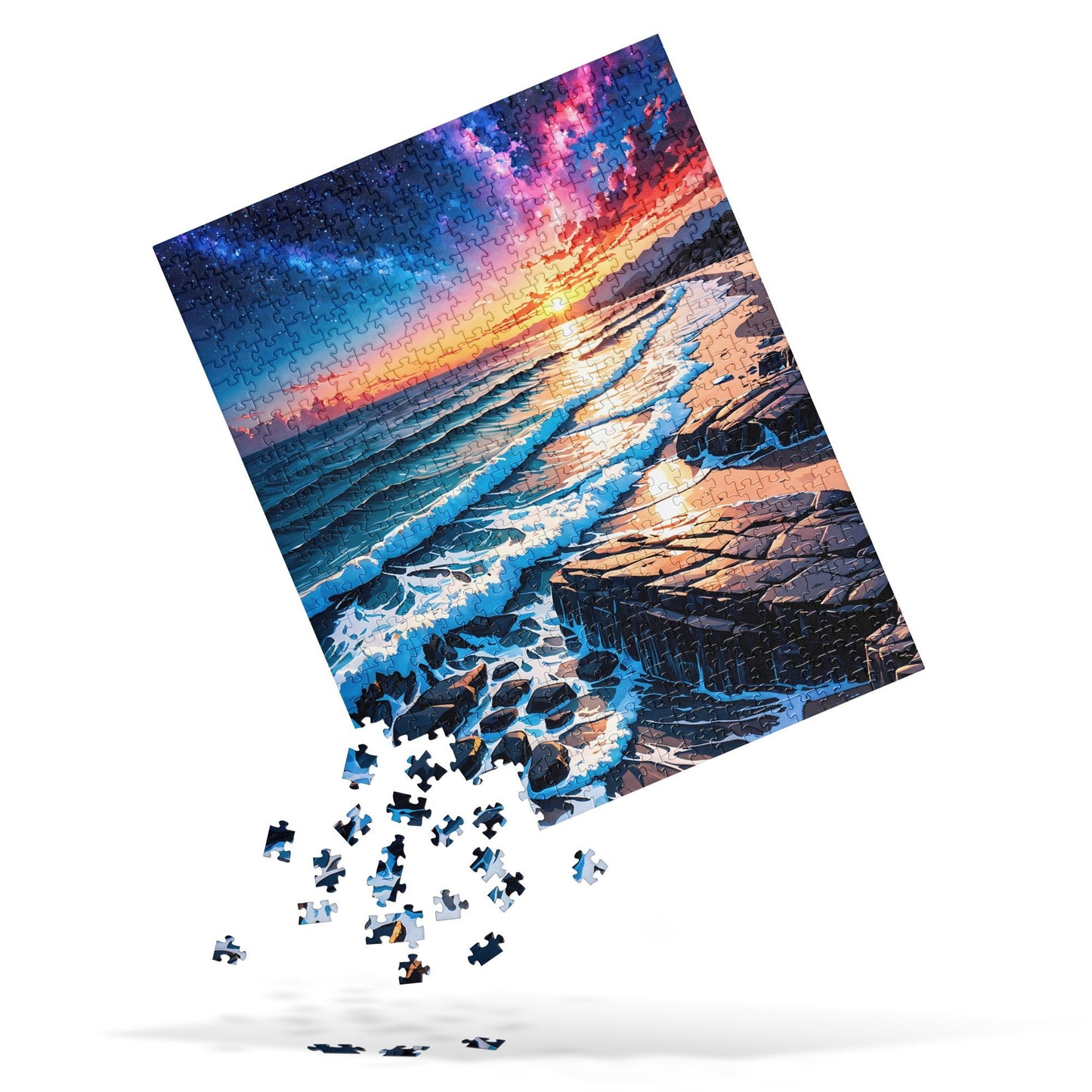 Bright Rocky Shore Jigsaw Puzzle - Puzzle - Discovery Co.
