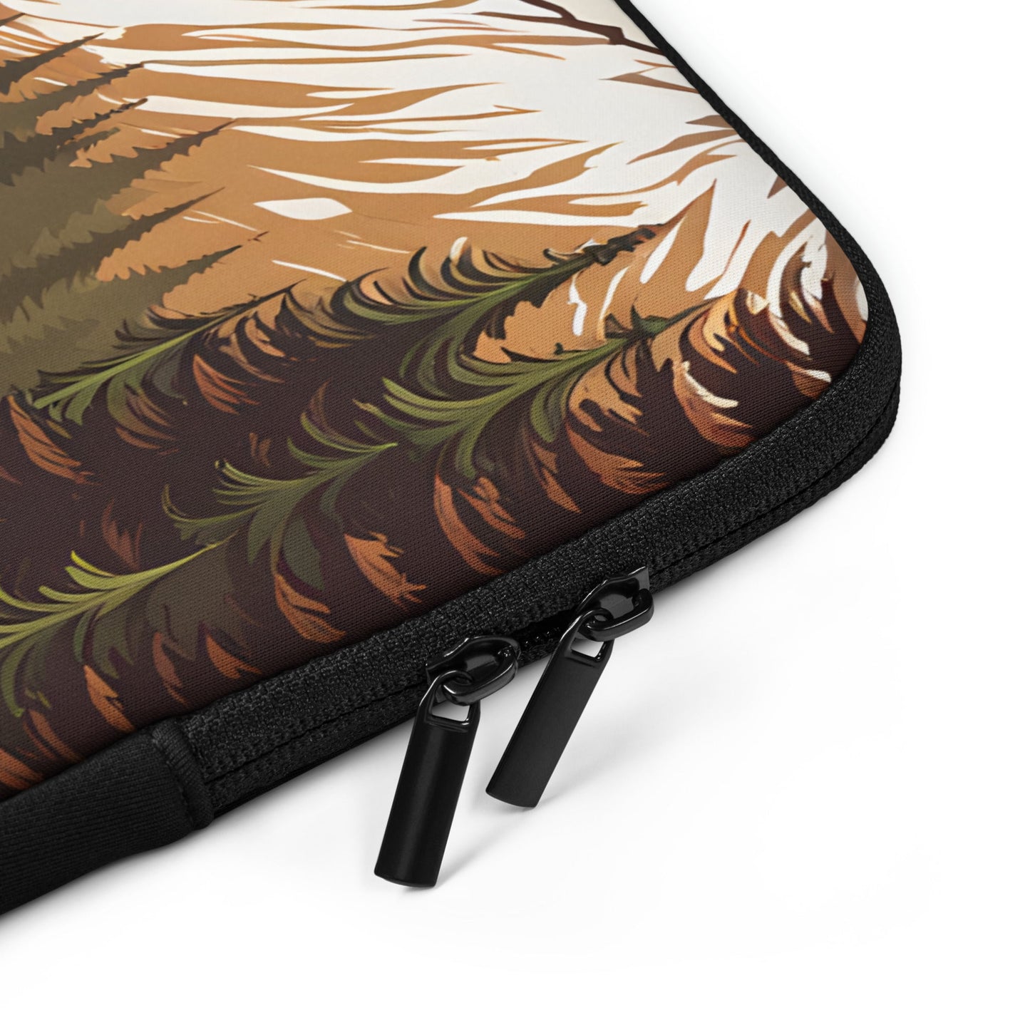 Brown Bear In The River Laptop Sleeve - Laptop Cases - Discovery Co.