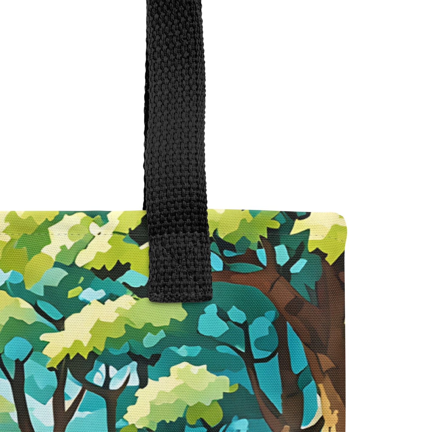 Bunnies In The Forest Tote Bag - Tote Bags - Discovery Co.