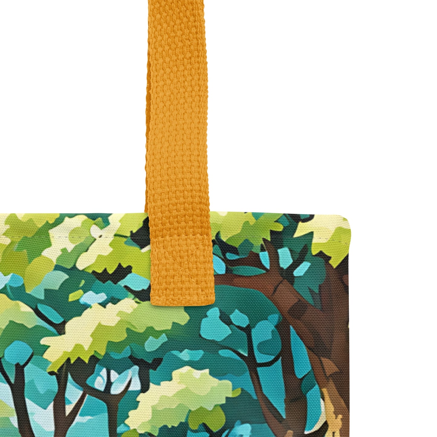 Bunnies In The Forest Tote Bag - Tote Bags - Discovery Co.