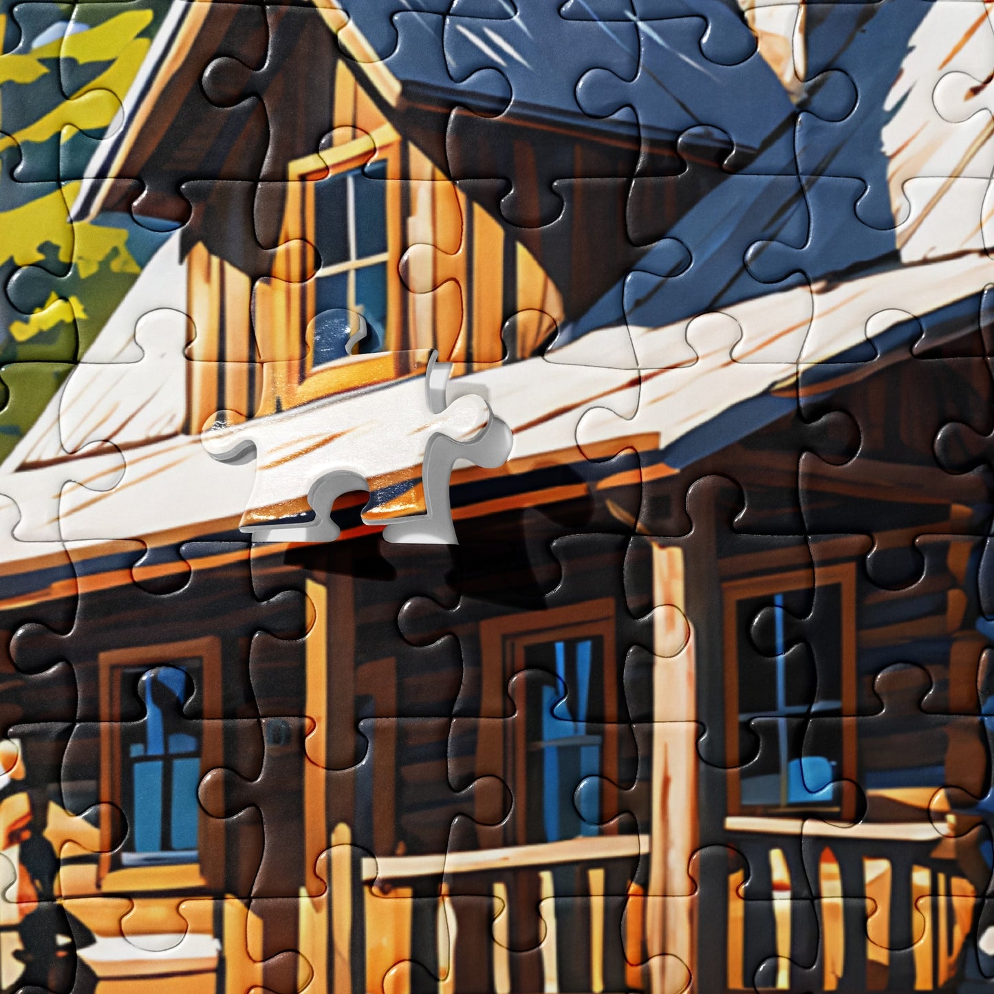 Cabin By The River II Jigsaw Puzzle - Puzzle - Discovery Co.