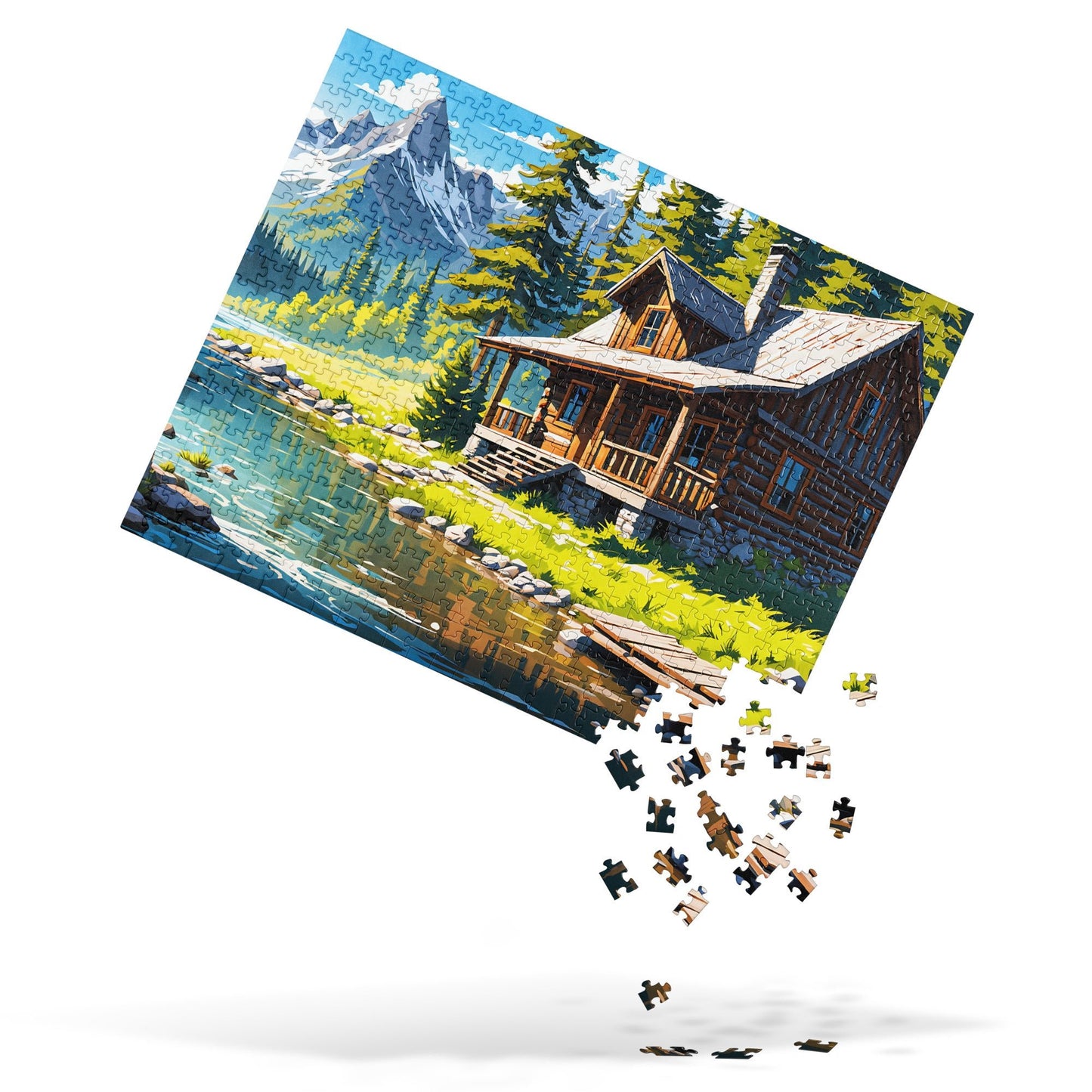 Cabin By The River II Jigsaw Puzzle - Puzzle - Discovery Co.