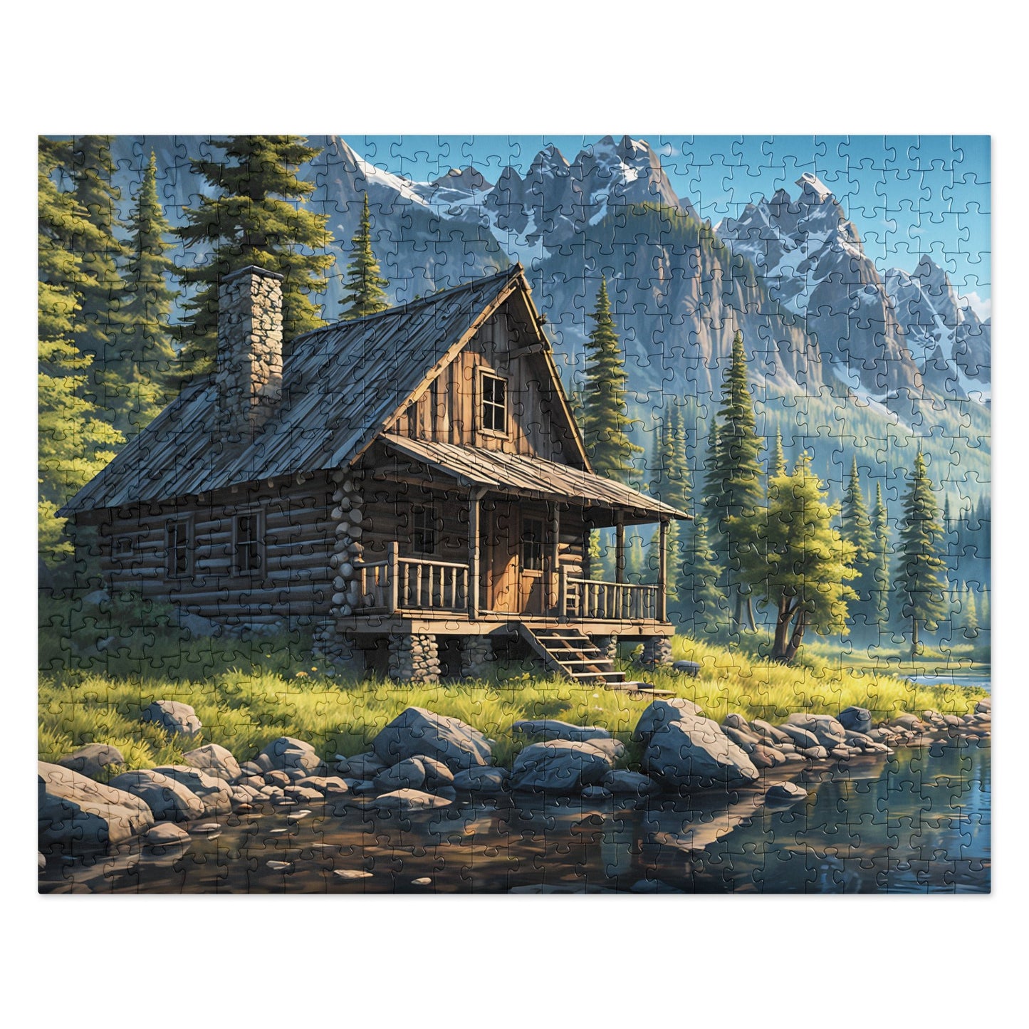 Cabin By The River Jigsaw Puzzle - Puzzle - Discovery Co.