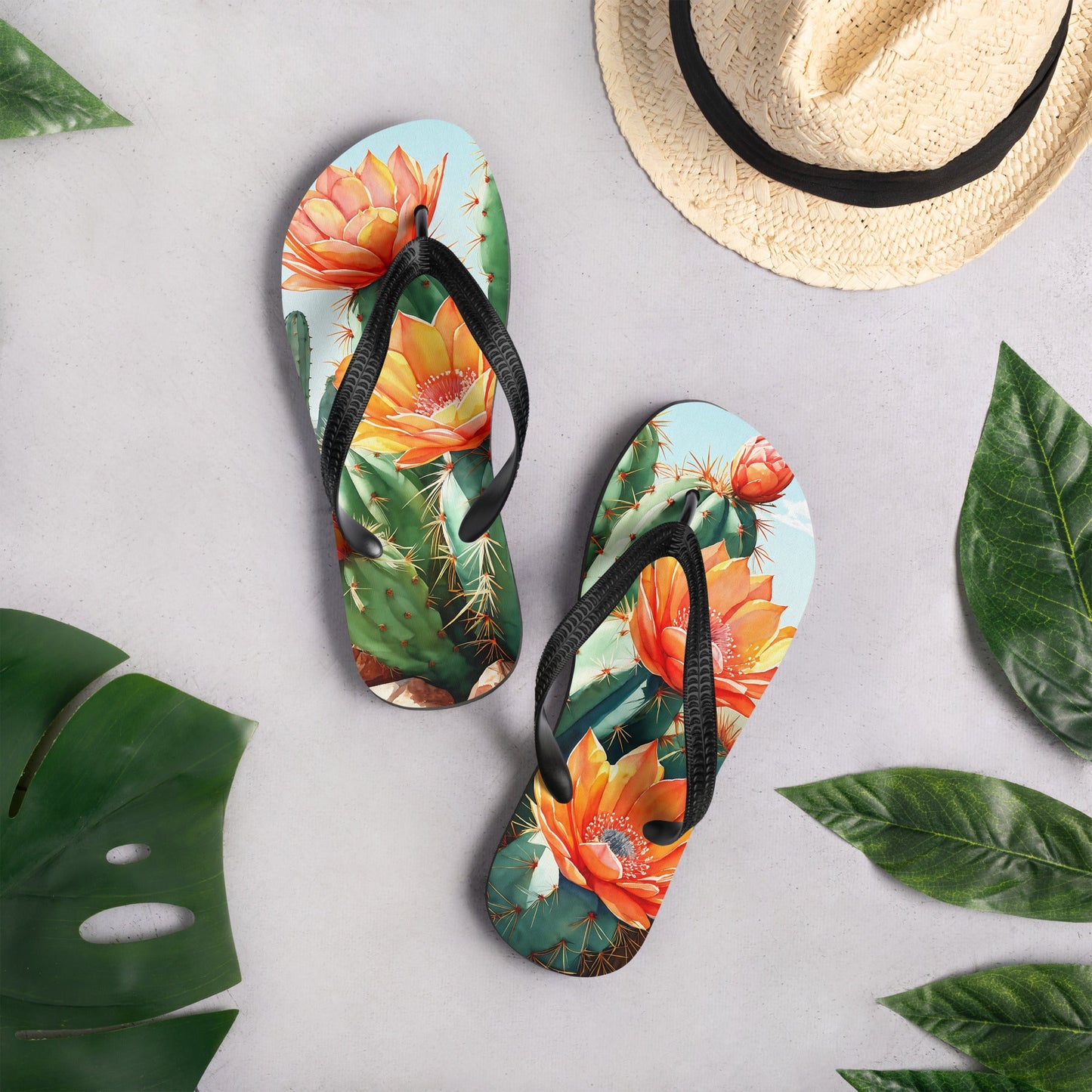 Cactus Bloom Flip - Flops - Footwear - Discovery Co.
