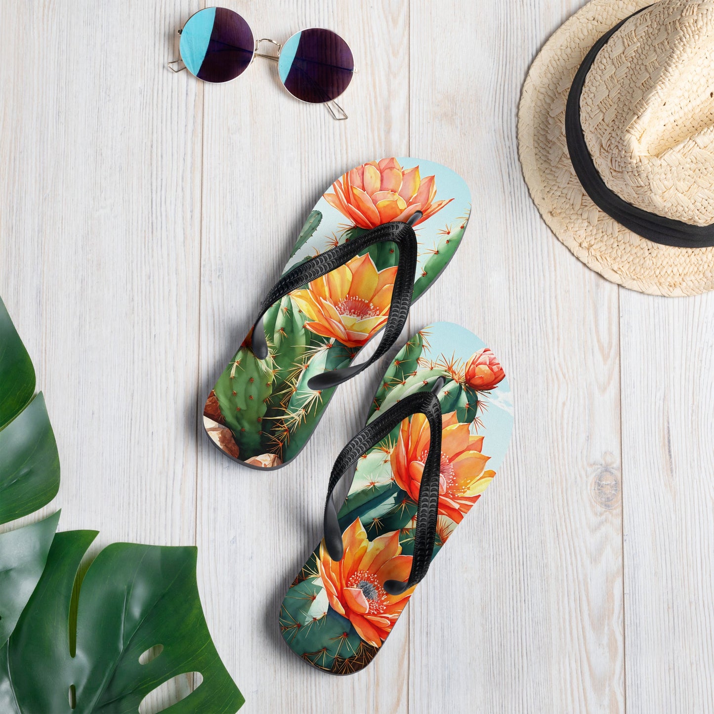 Cactus Bloom Flip - Flops - Footwear - Discovery Co.
