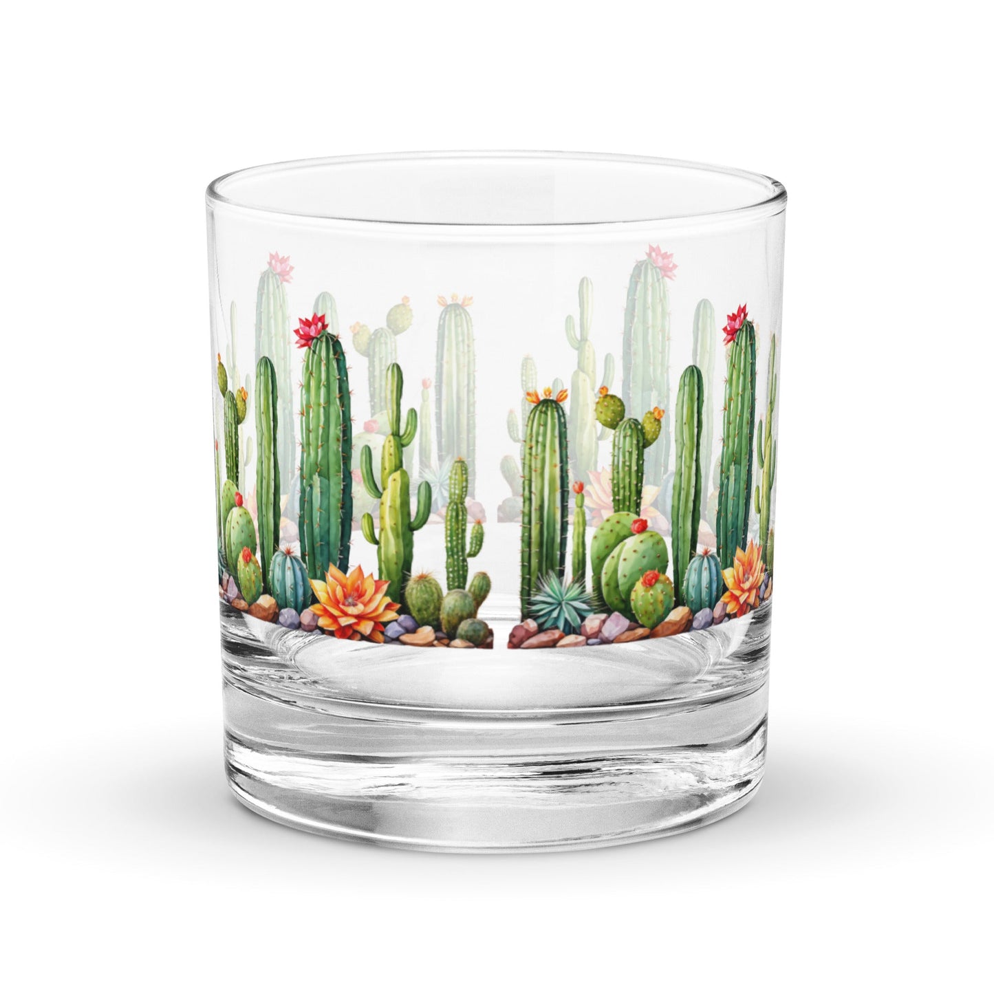 Cactus Garden Rocks Glass - Rocks Glass - Discovery Co.