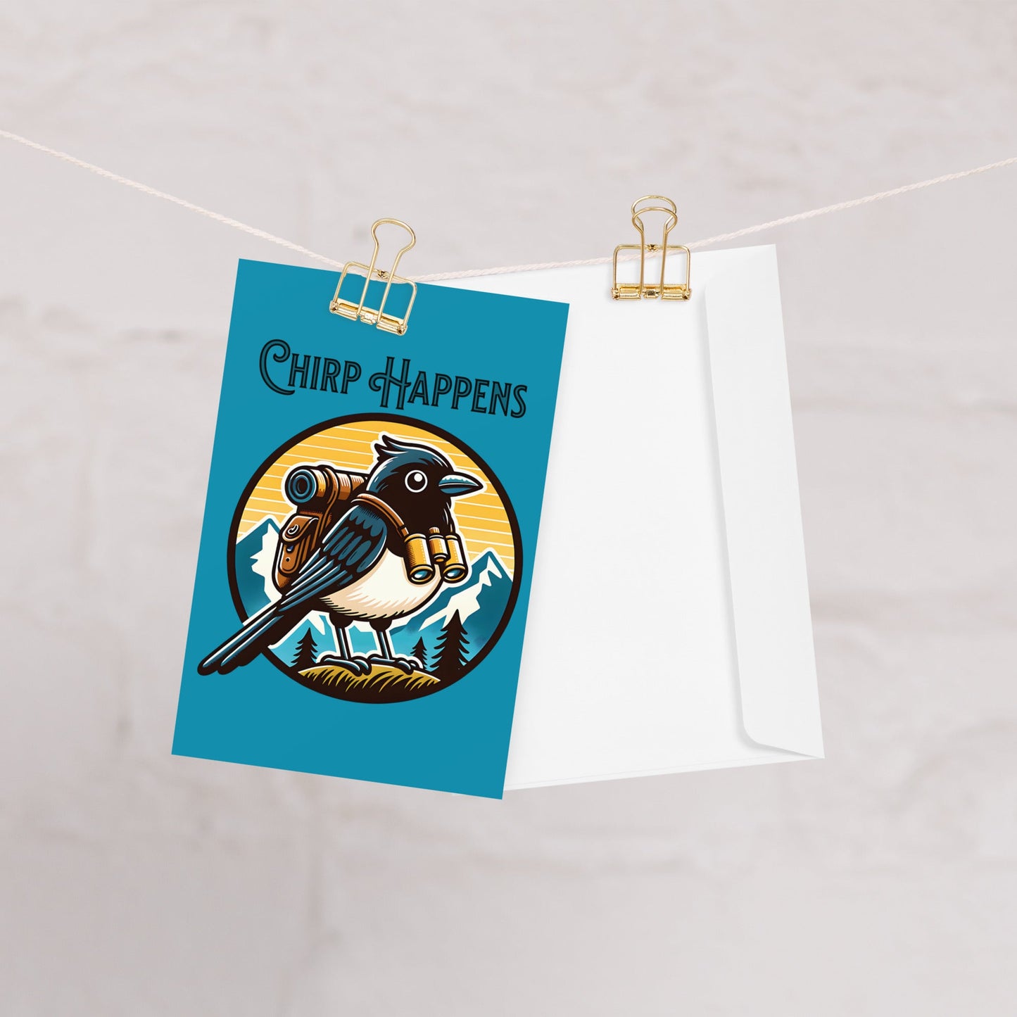 Chirp Happens Greeting Card - Greeting Card - Discovery Co.