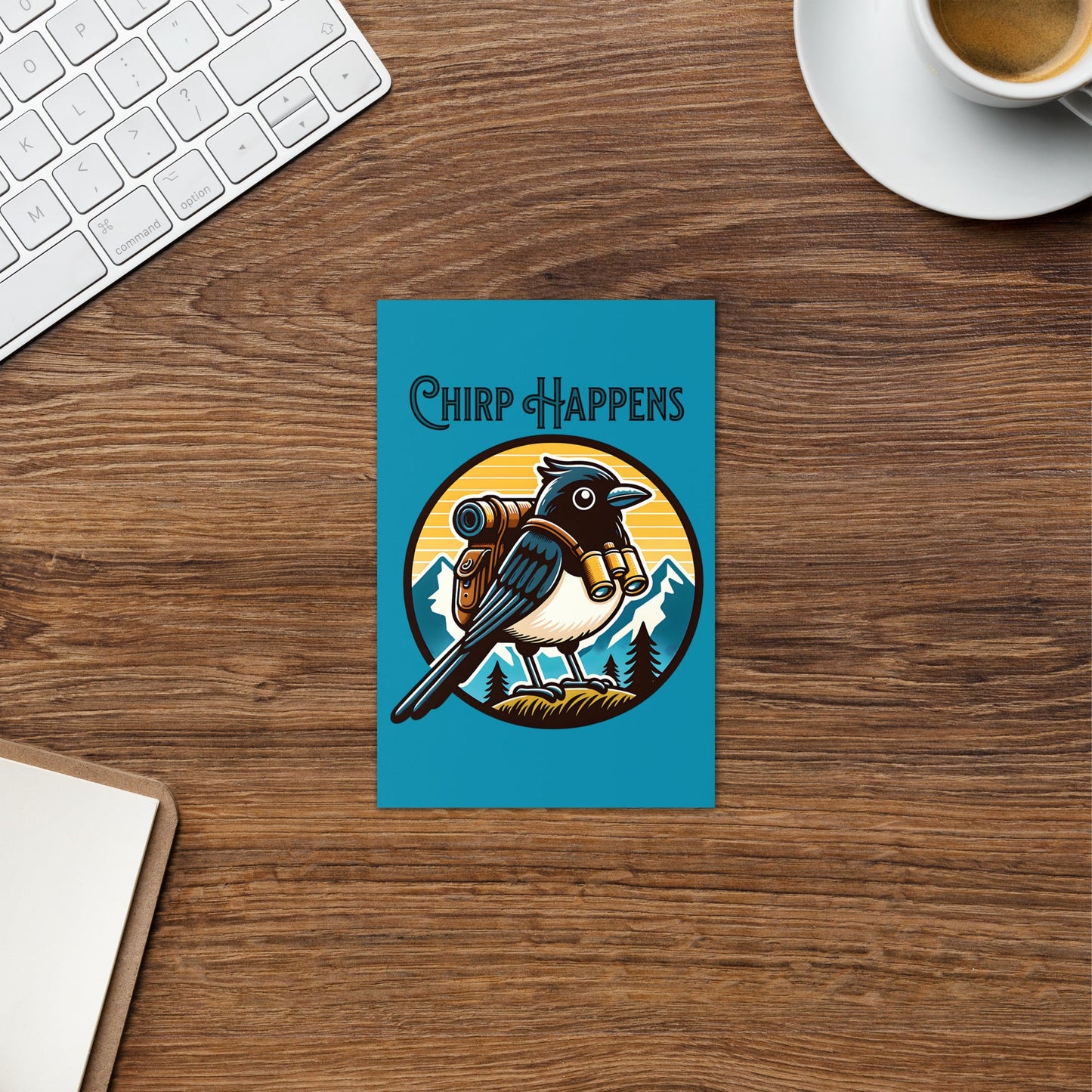 Chirp Happens Greeting Card - Greeting Card - Discovery Co.