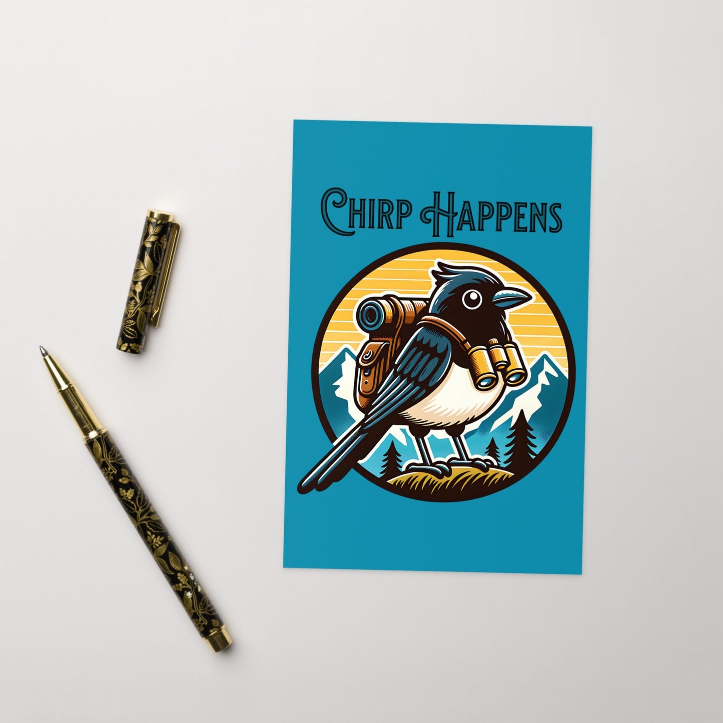 Chirp Happens Greeting Card - Greeting Card - Discovery Co.