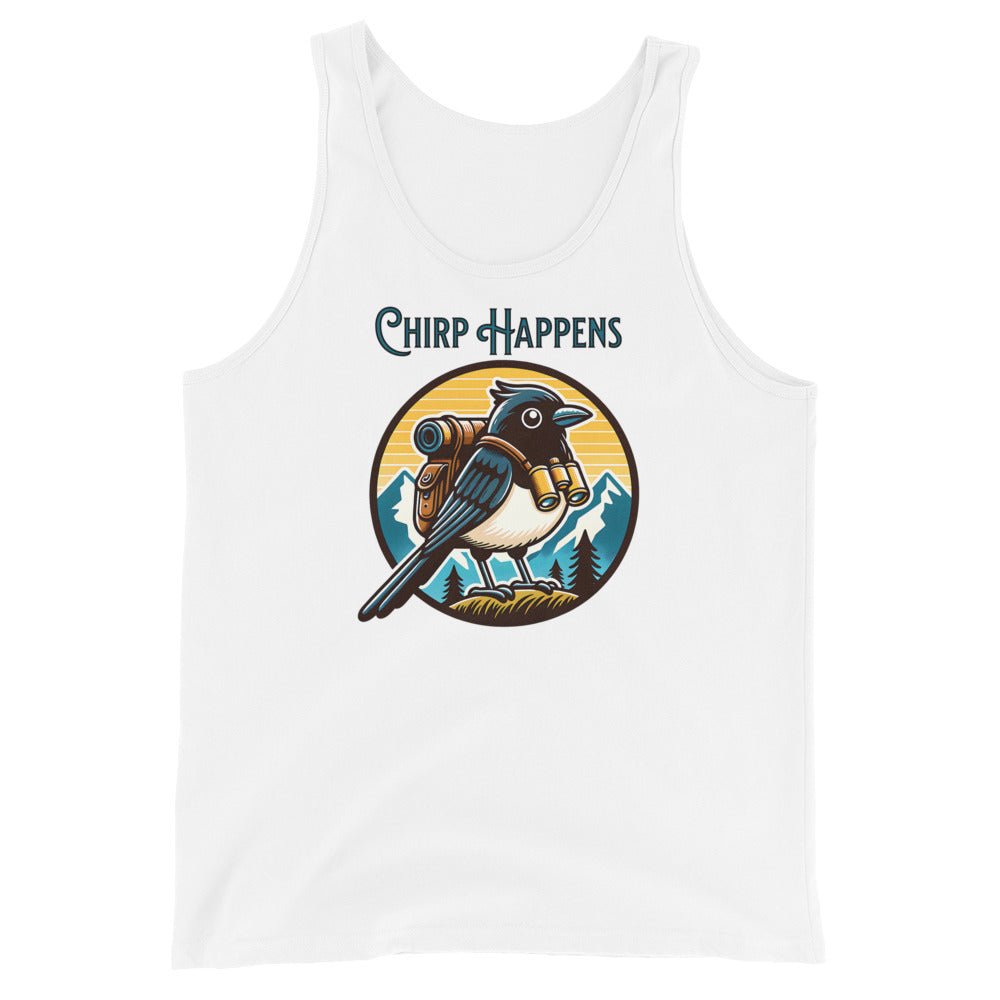 Chirp Happens Men's Tank Top - Men's Shirts - Discovery Co.