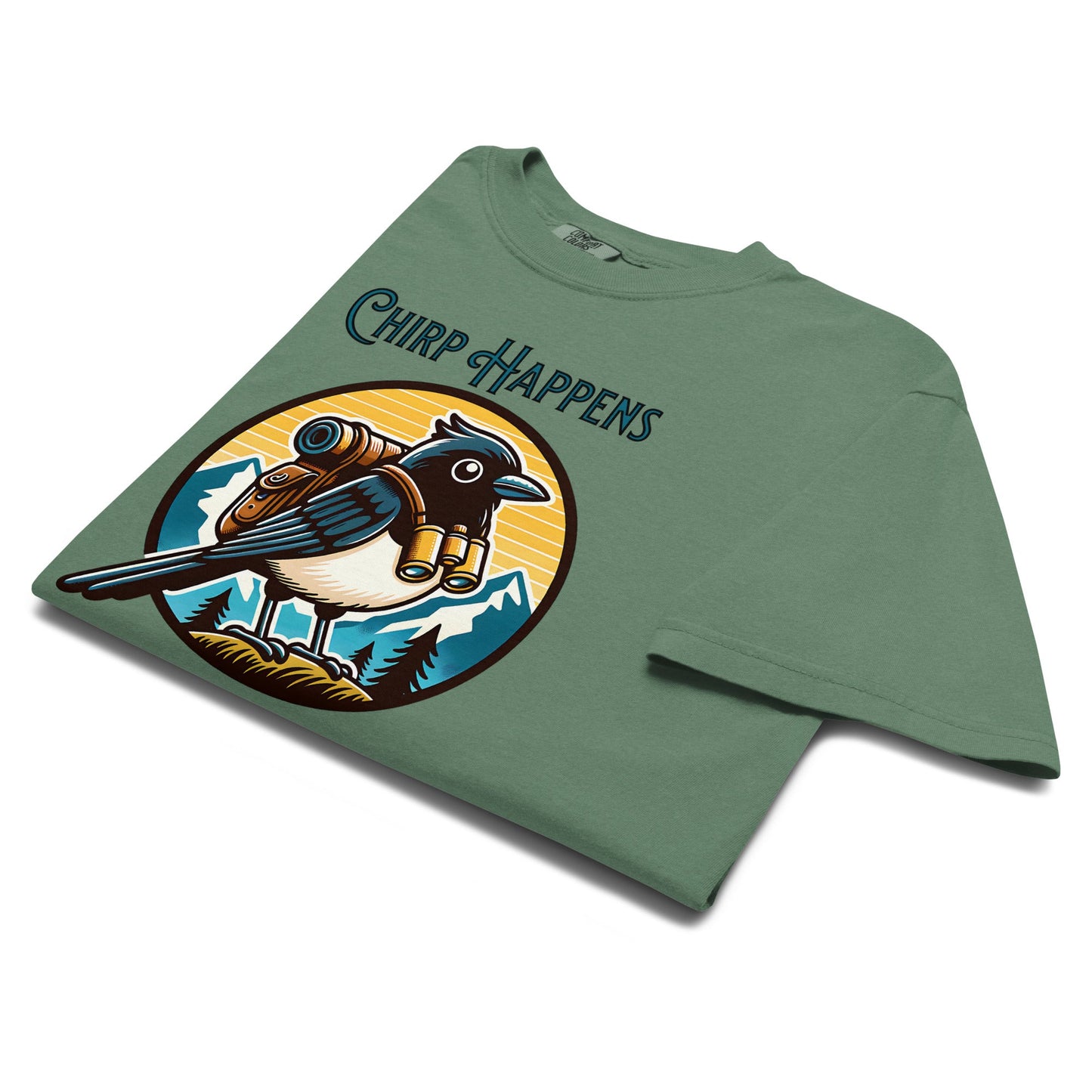 Chirp Happens Men's (Unisex) Premium Tee - Men's Shirts - Discovery Co.